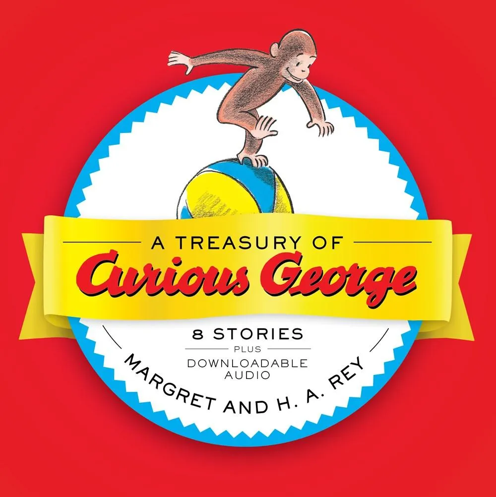 A Treasury of Curious George: 8 Stories in 1