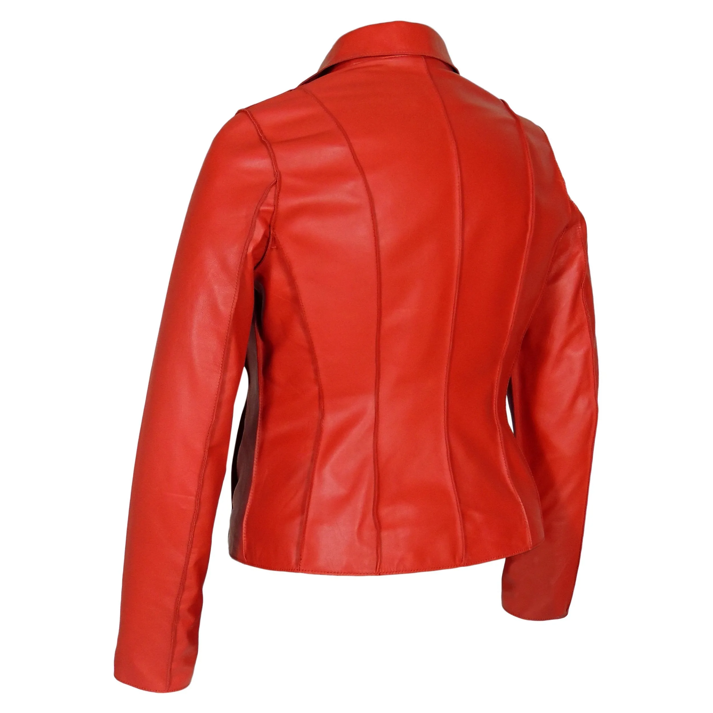 Aaliya Womens Sheepskin Leather Jacket - Discounted!