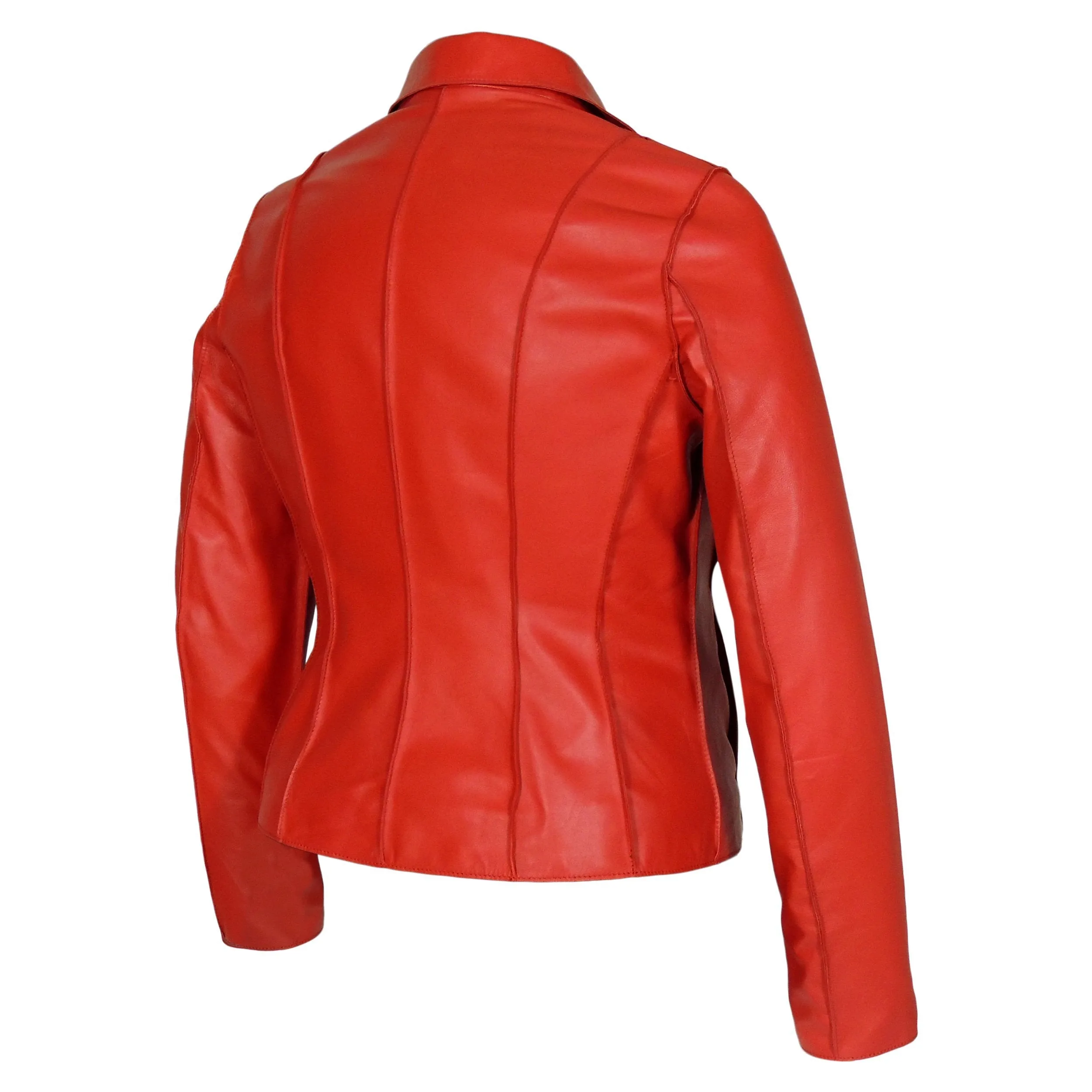 Aaliya Womens Sheepskin Leather Jacket - Discounted!