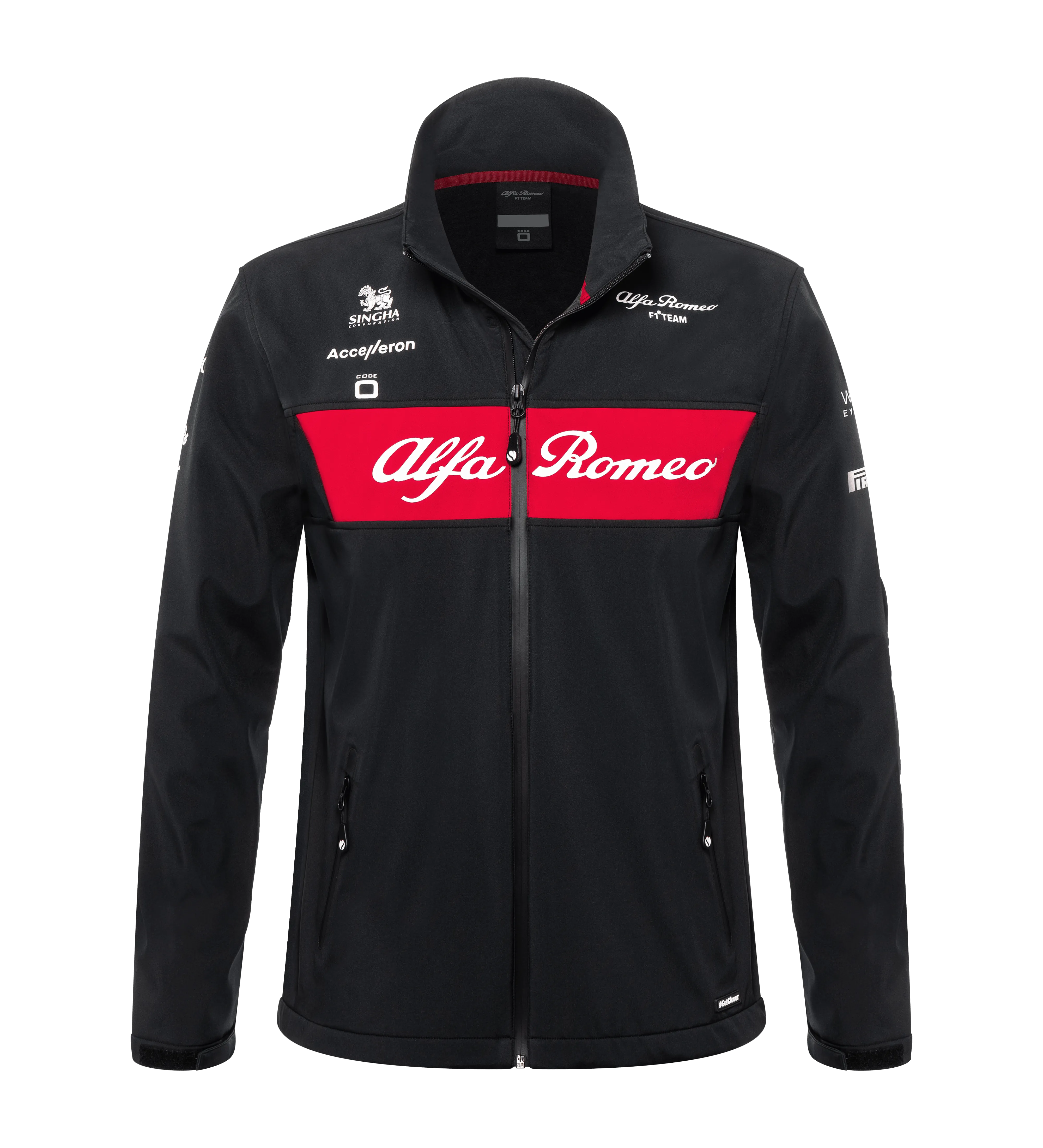 Alfa Romeo Racing F1 2023 Women's Team Softshell Jacket - Black