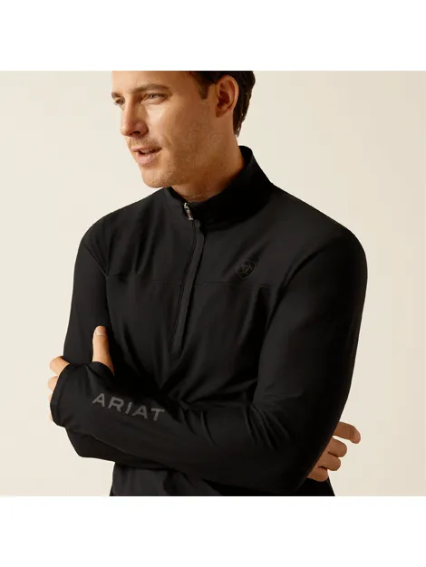 Ariat Lowell 3.0  1/4 Zip Long Sleeve Baselayer For Men