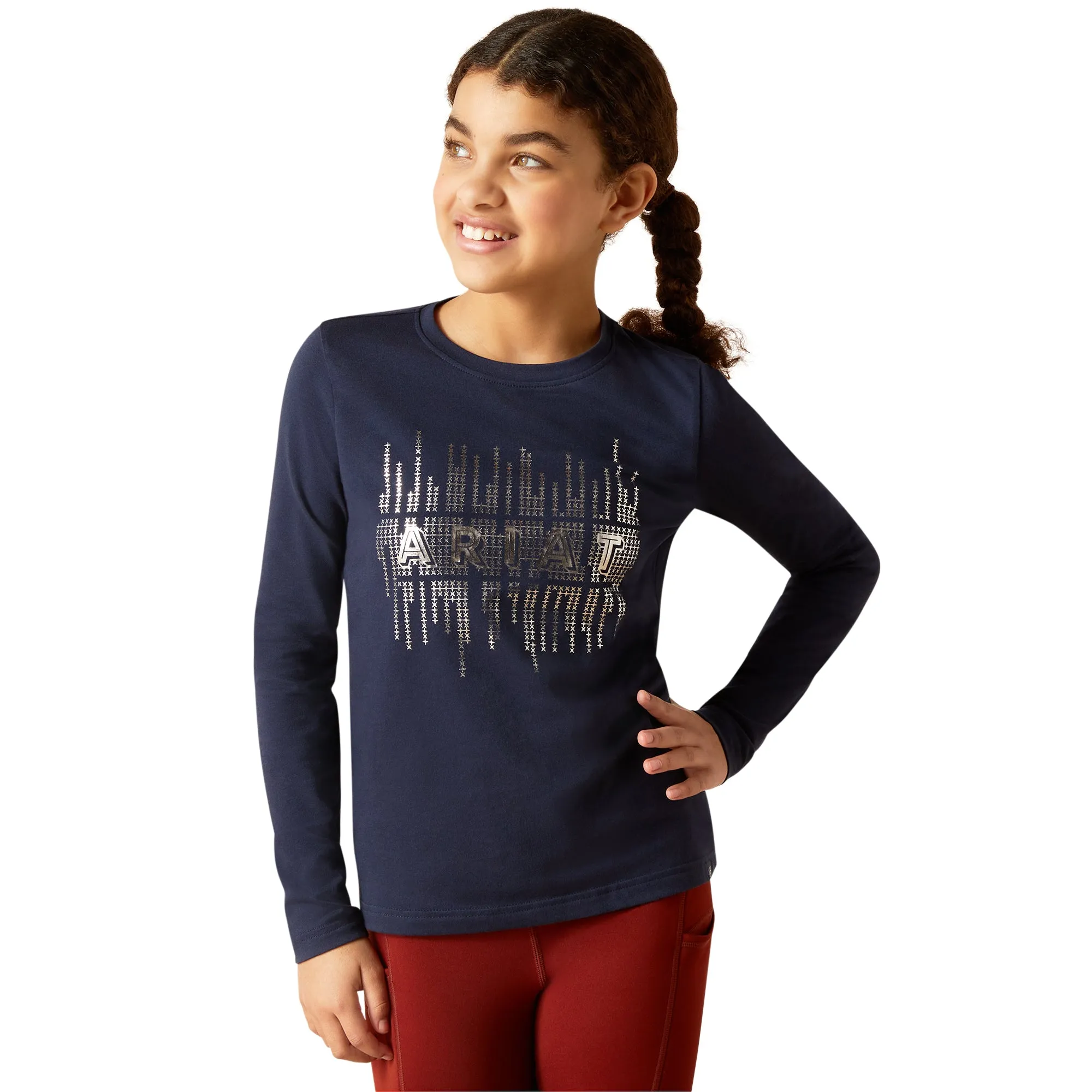 Ariat Youth Glitz Long Sleeve T Shirt