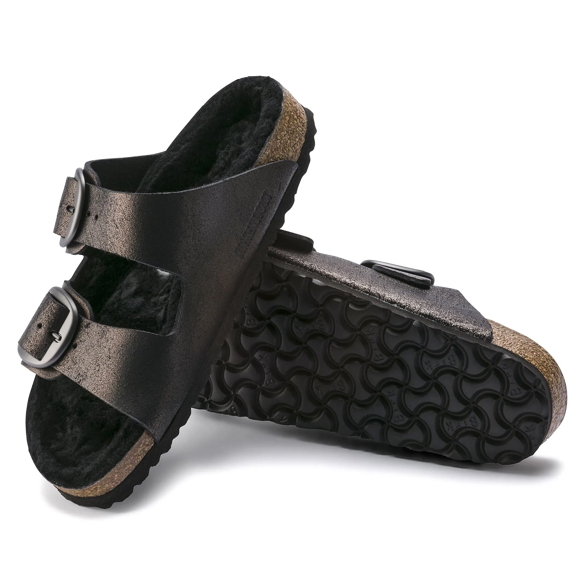 Arizona Big Buckle Suede Leather