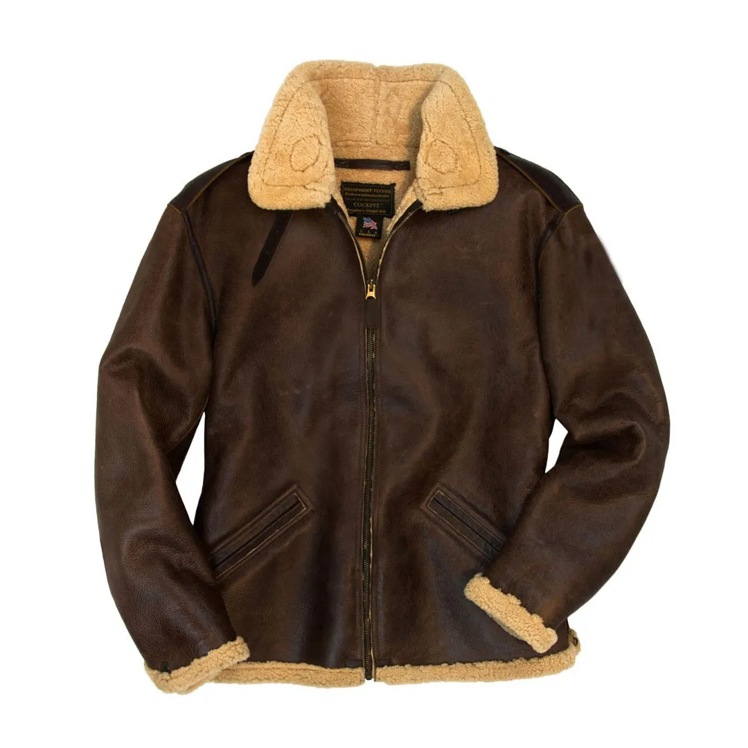 B-6 Shearling Bomber Jacket Z21U028