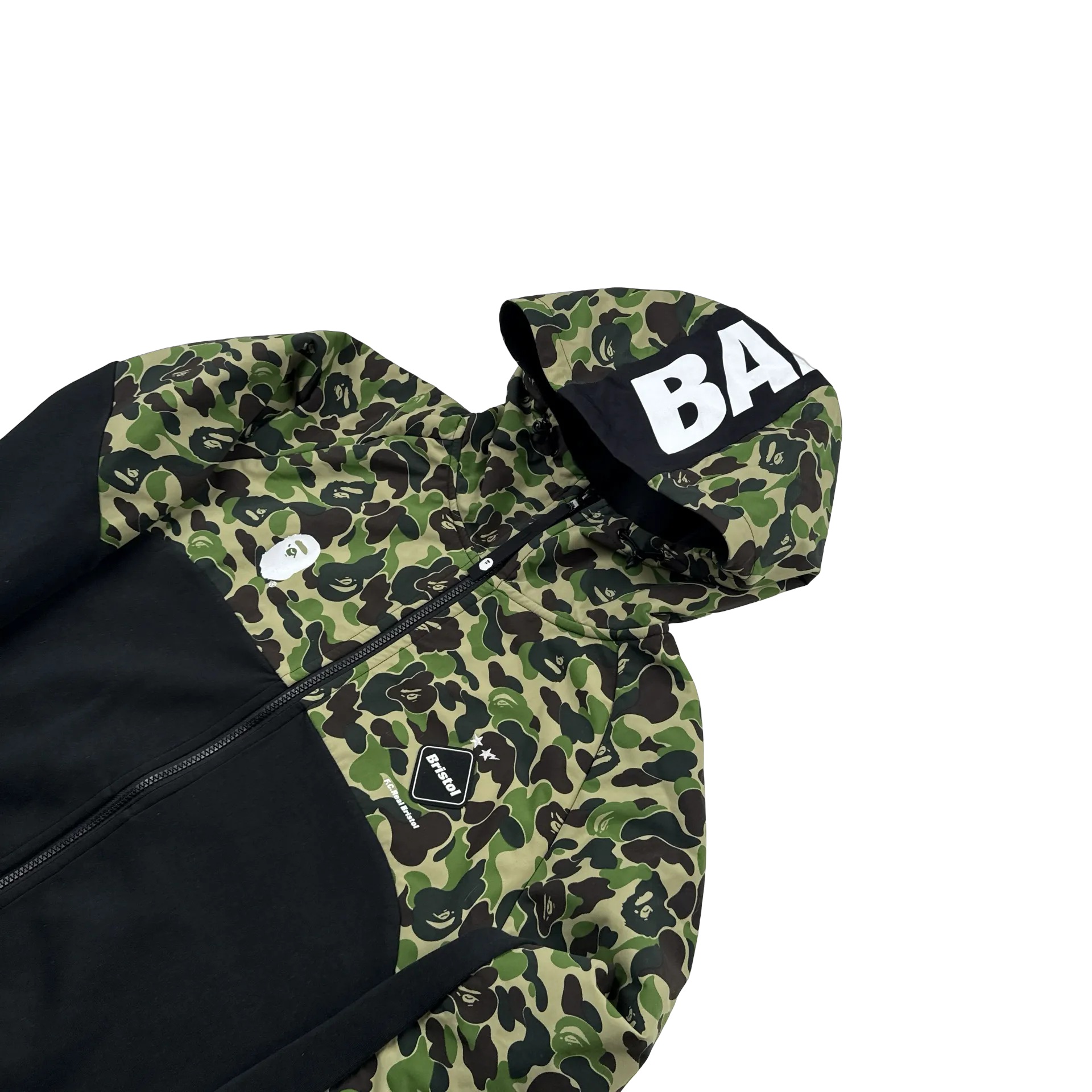 BAPE FCRB Bristol Spellout Track Jacket - Large