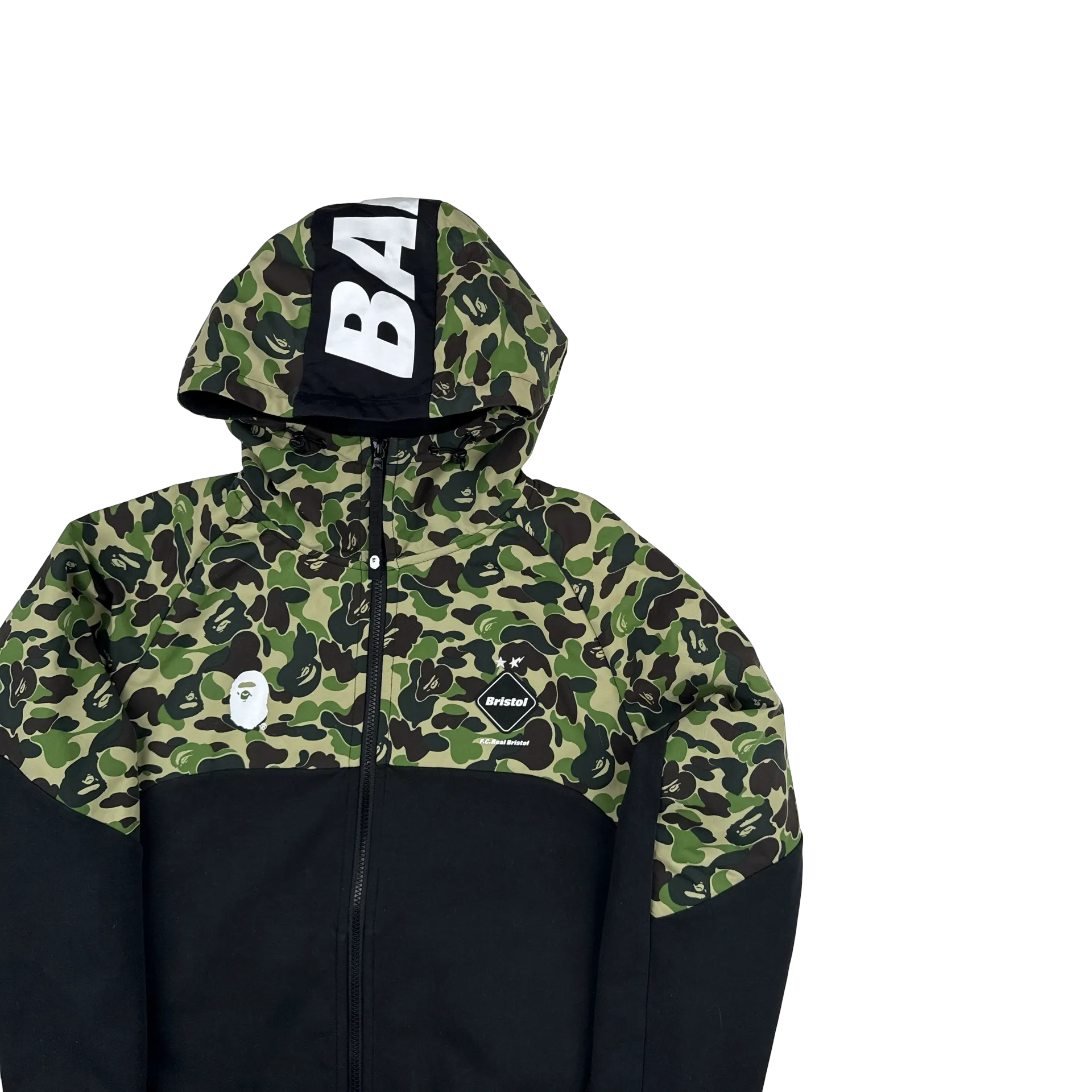 BAPE FCRB Bristol Spellout Track Jacket - Large