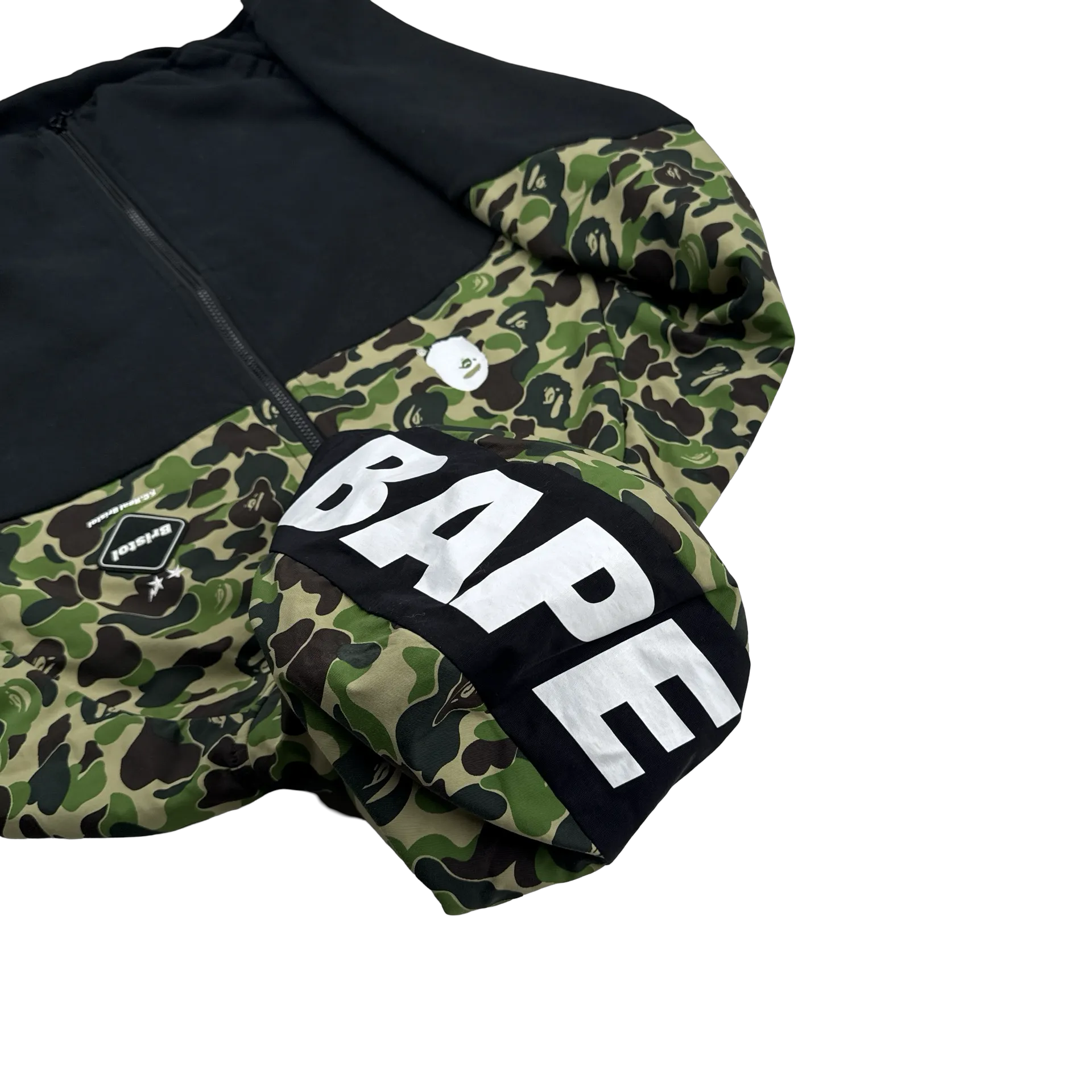 BAPE FCRB Bristol Spellout Track Jacket - Large