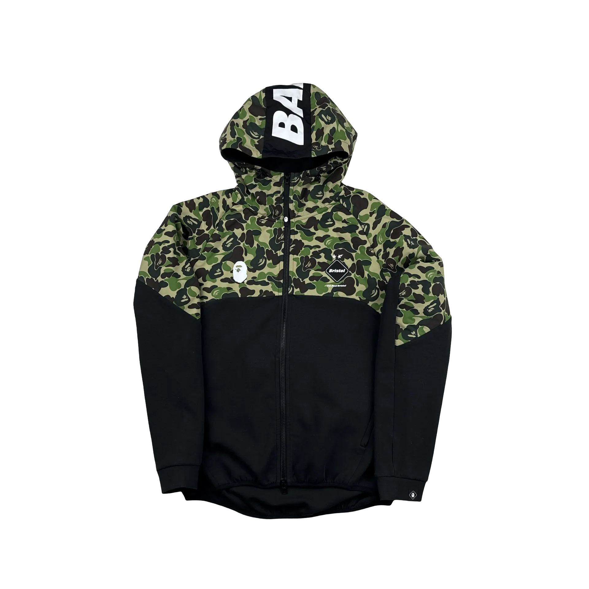 BAPE FCRB Bristol Spellout Track Jacket - Large