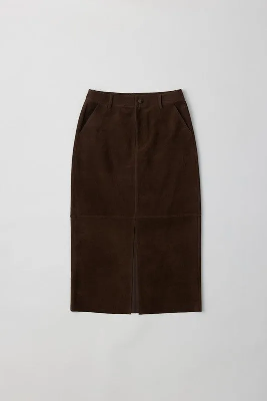 Bennett Suede Skirt