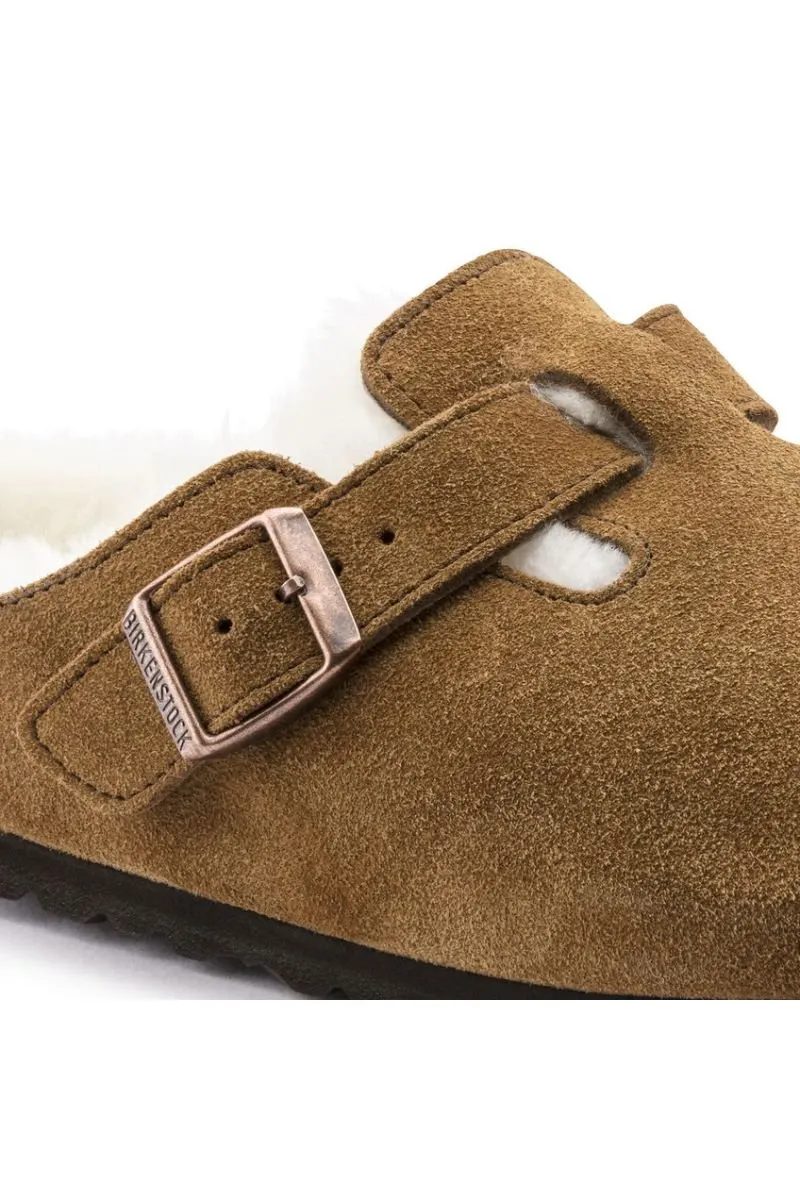 Boston Shearling | Mink Suede