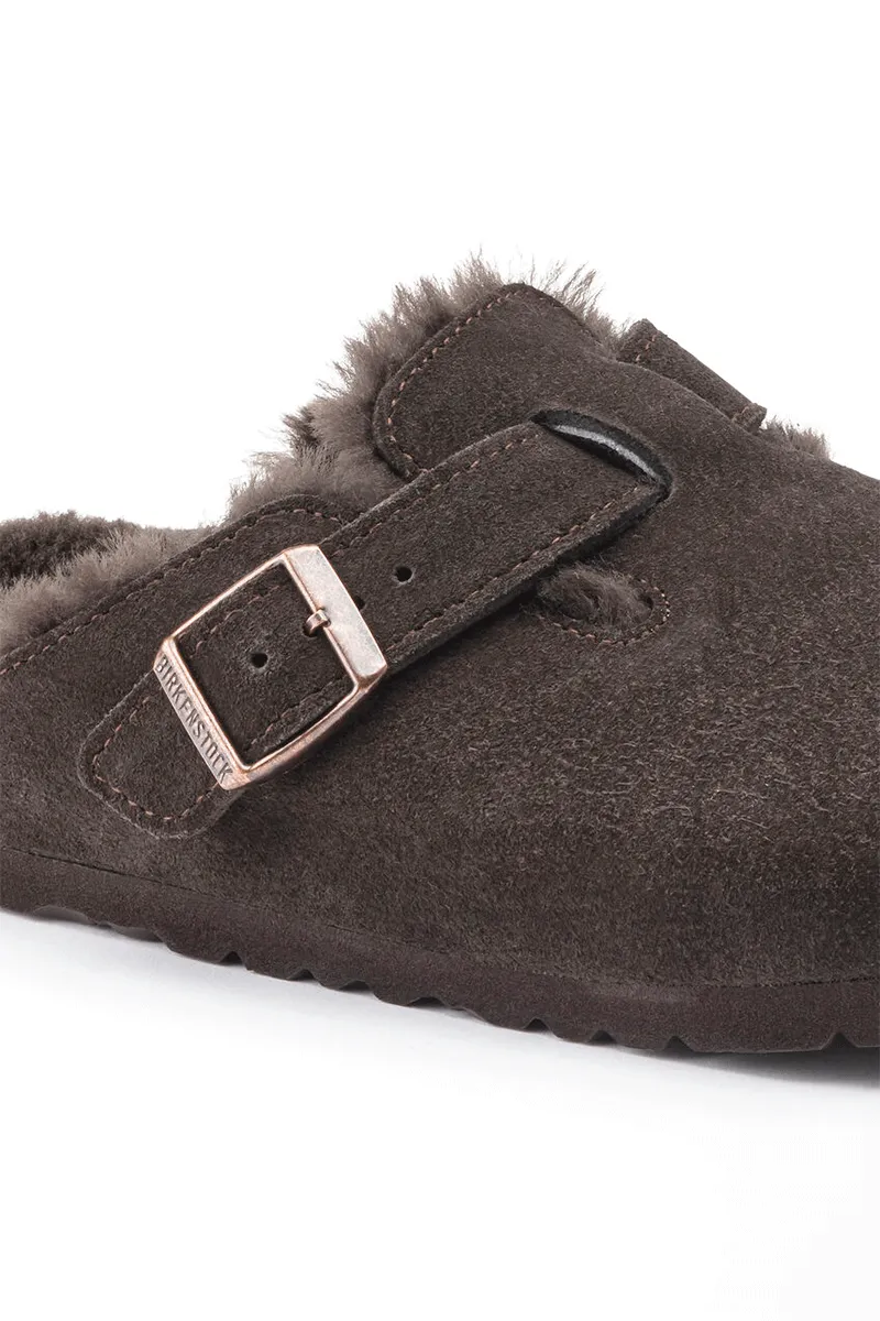 Boston Shearling | Mocca Suede