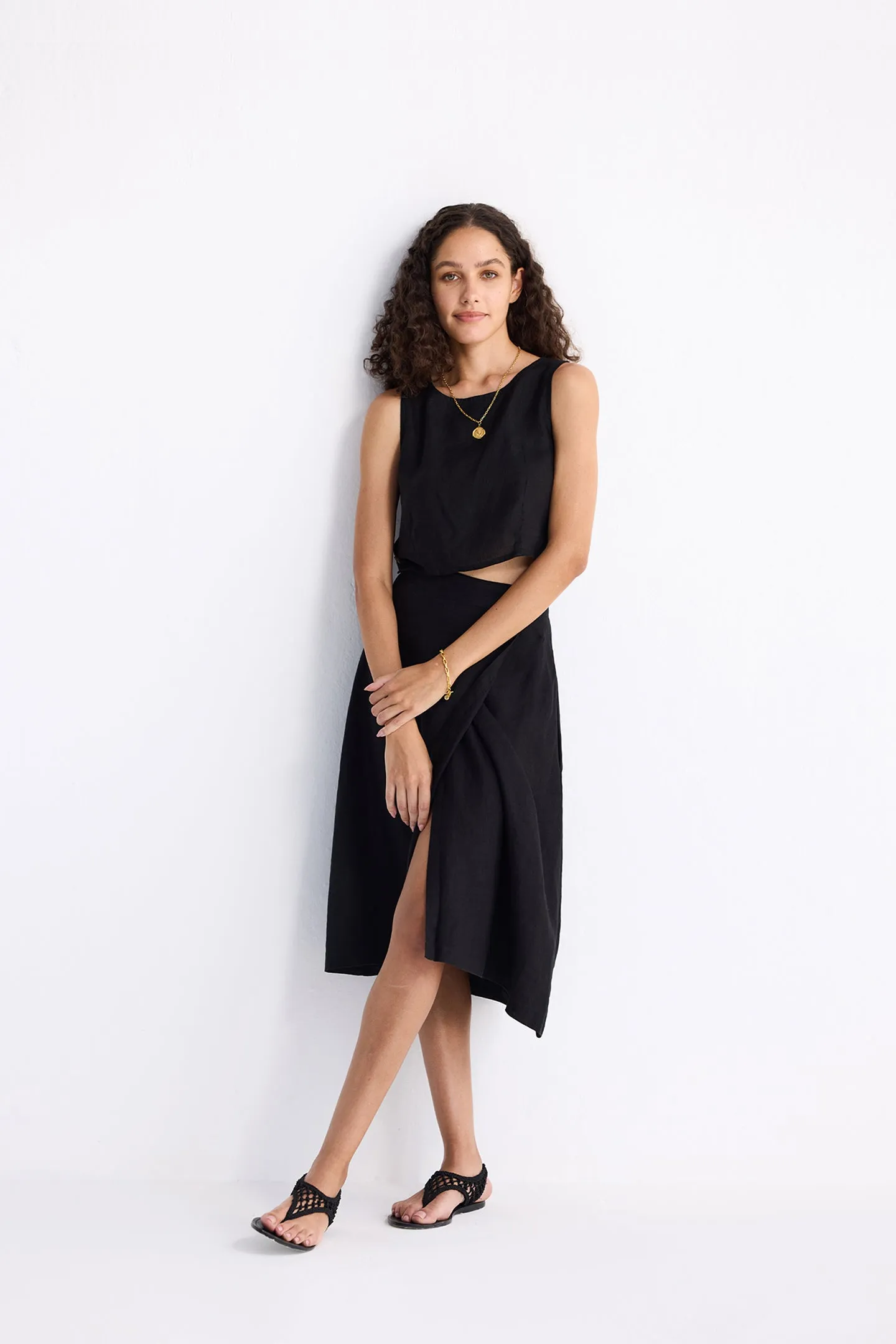 Breezy Summer Set in Black