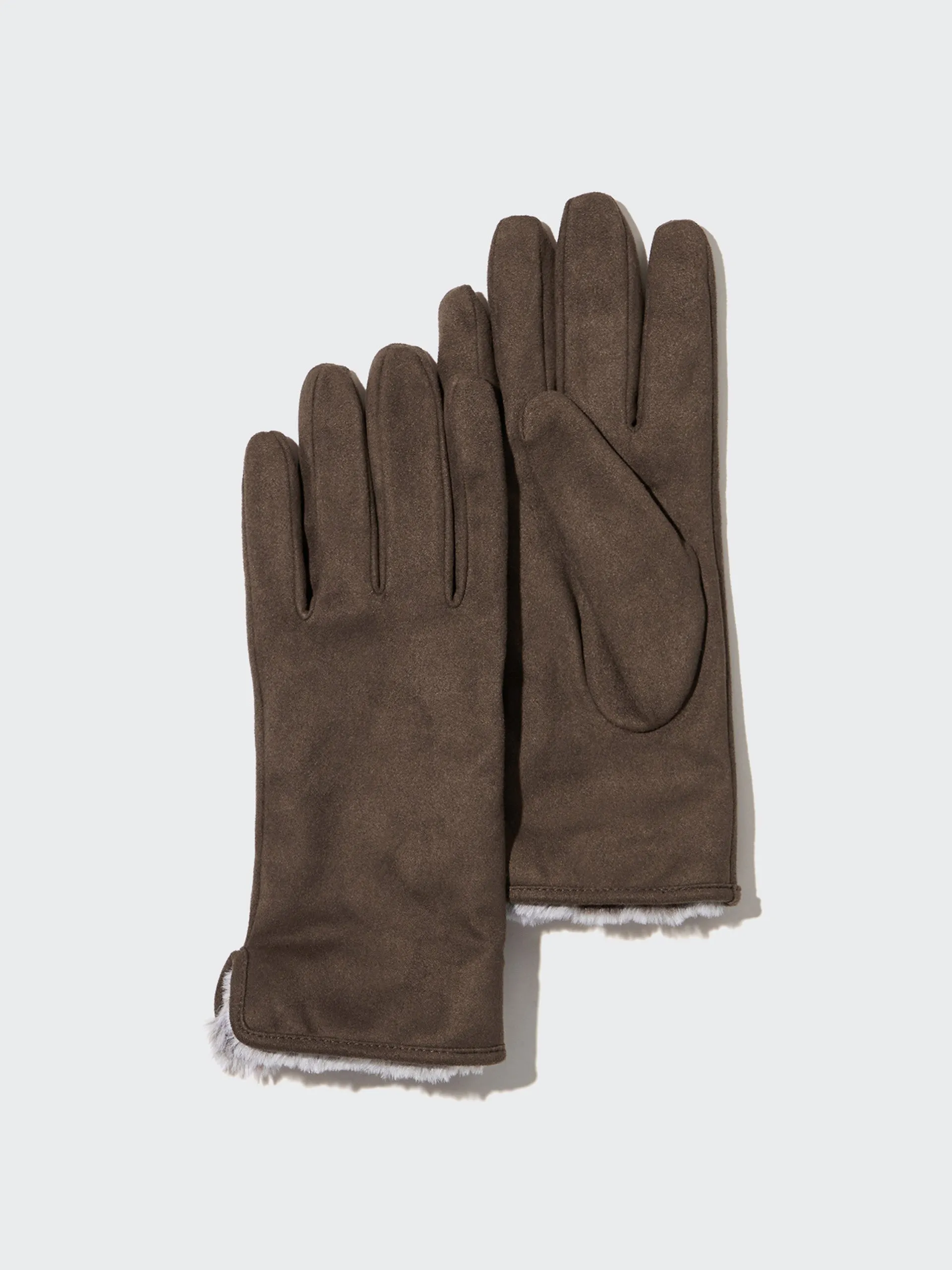 Brown gloves