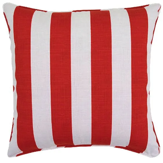 Cabana Stripe Indoor/Outdoor Poly Accent Pillows