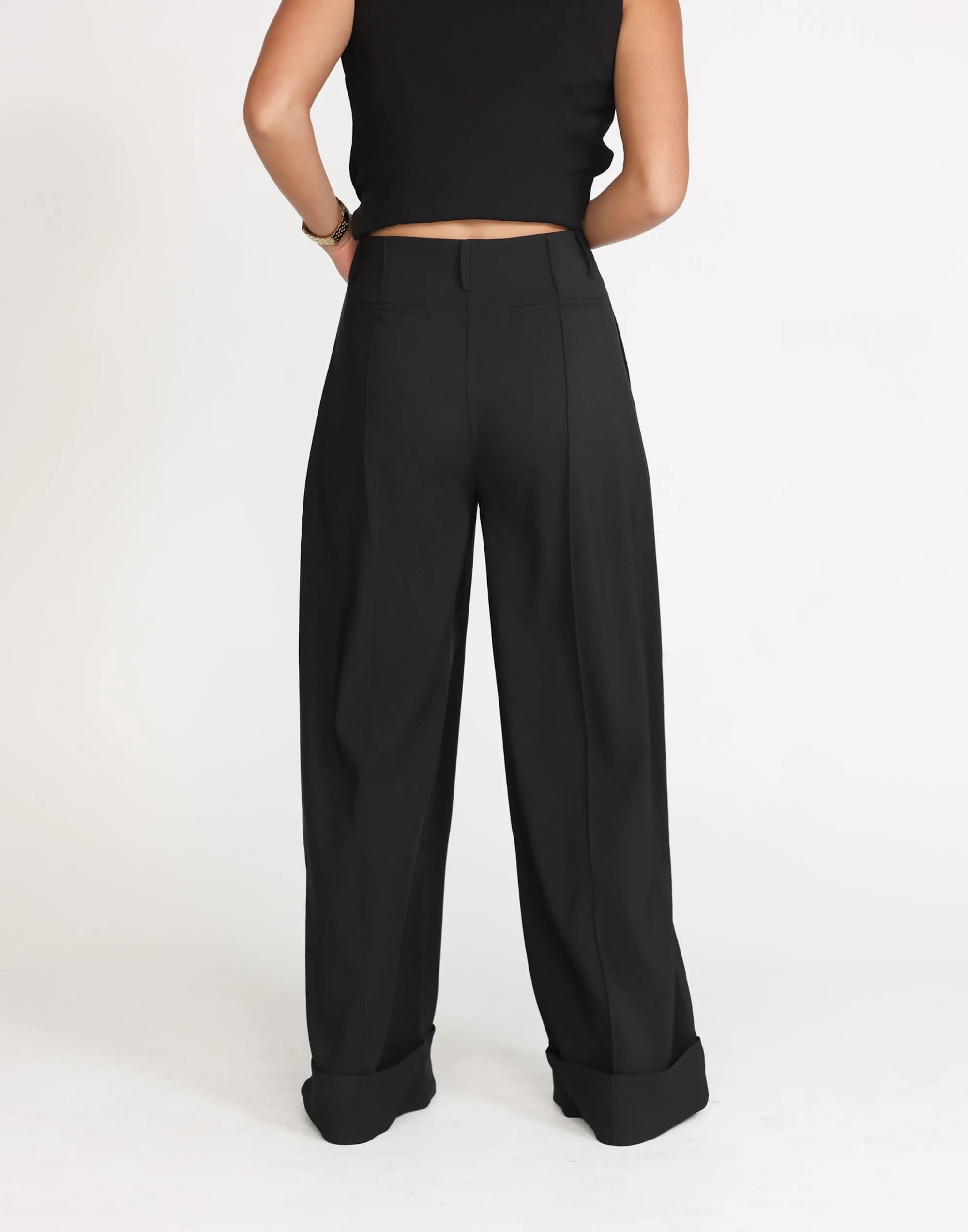 Camellia Pants (Black)