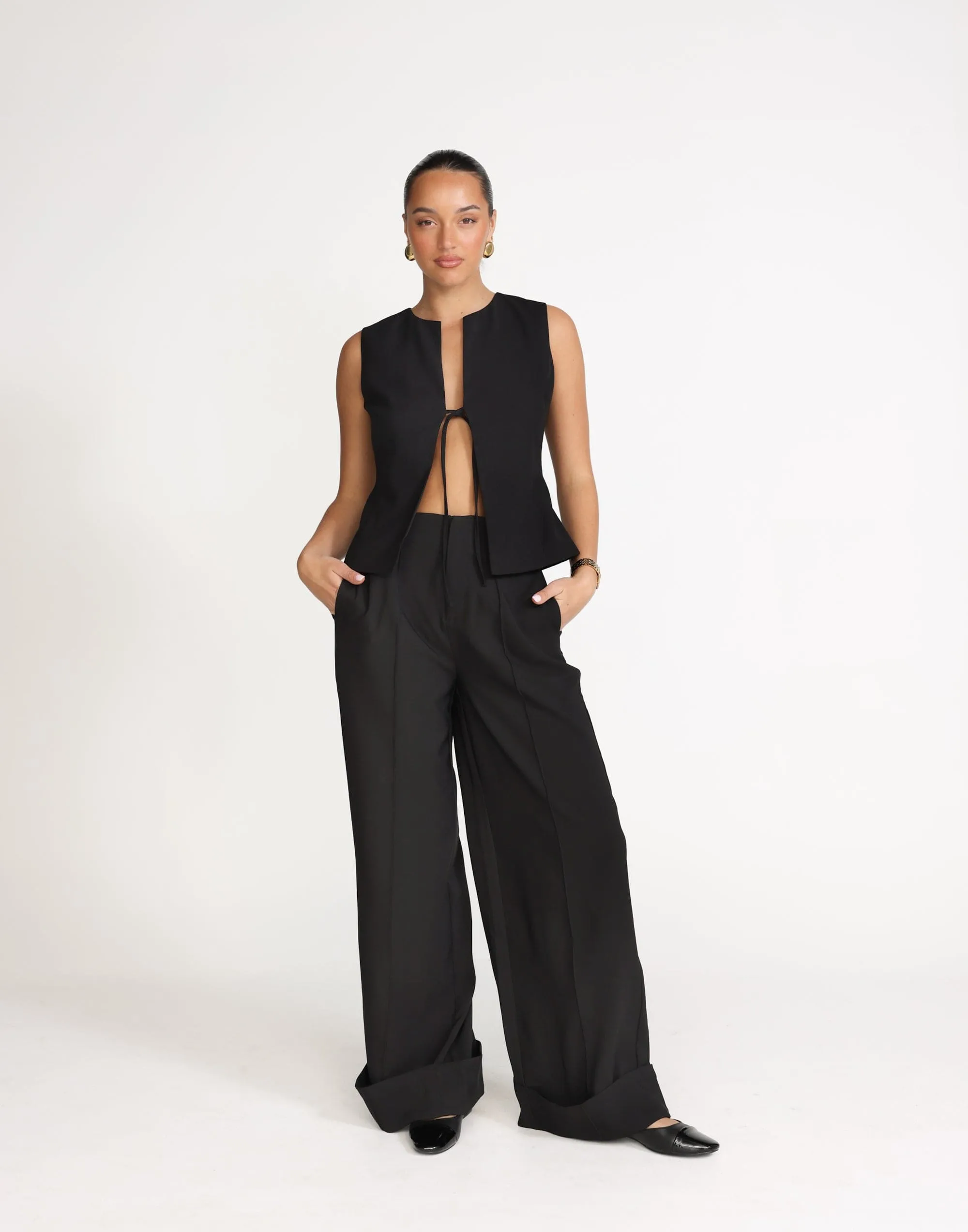 Camellia Pants (Black)