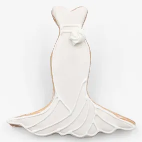 Chic Wedding Dress Cookie