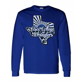 Cisco College Wranglers - Texas Sunray Long Sleeve T-Shirt