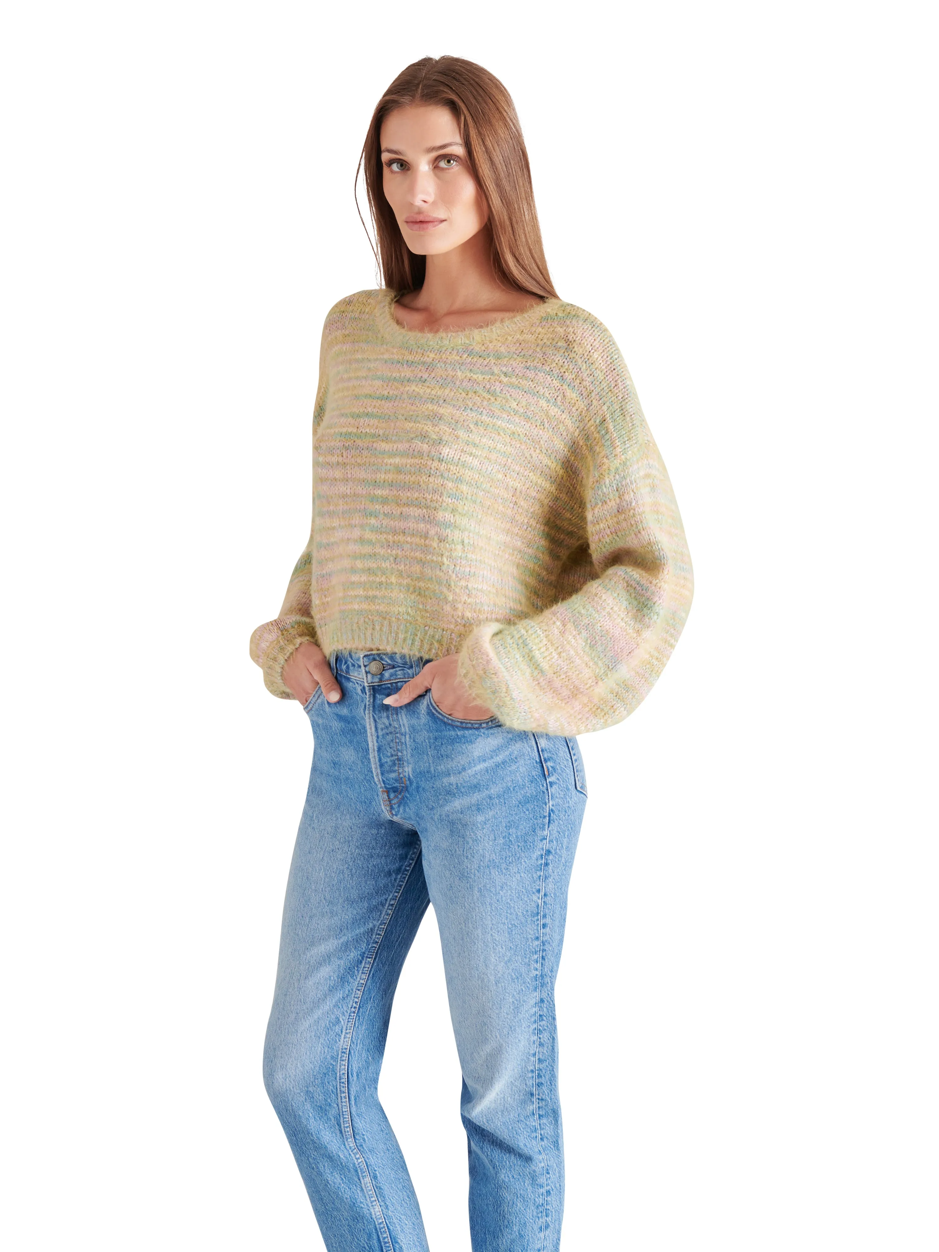 Colette Sweater, Multi | Steve Madden