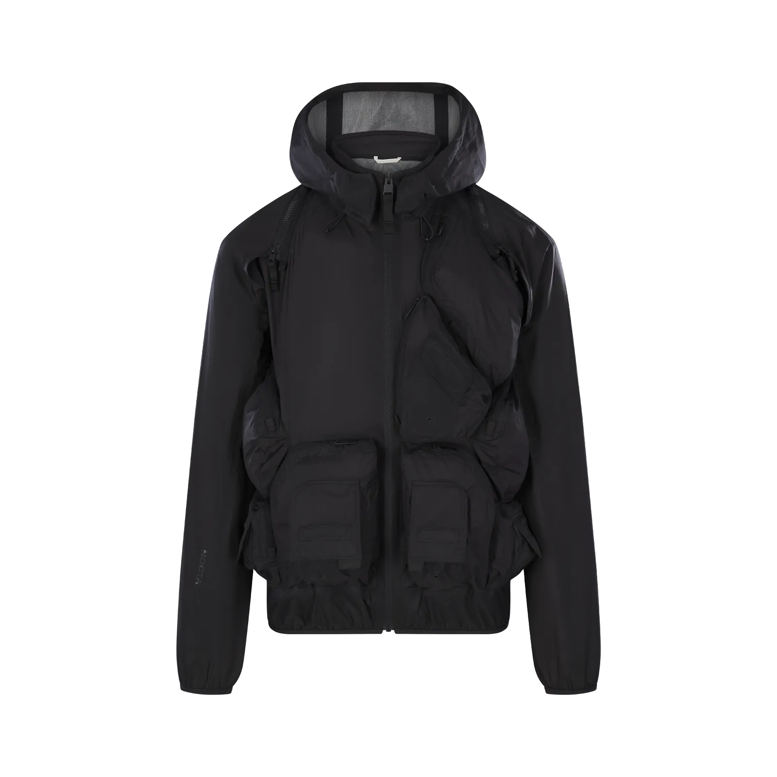 Deep Pockets Nylon Tech Jacket