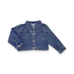 Embellished Denim Jacket for girls