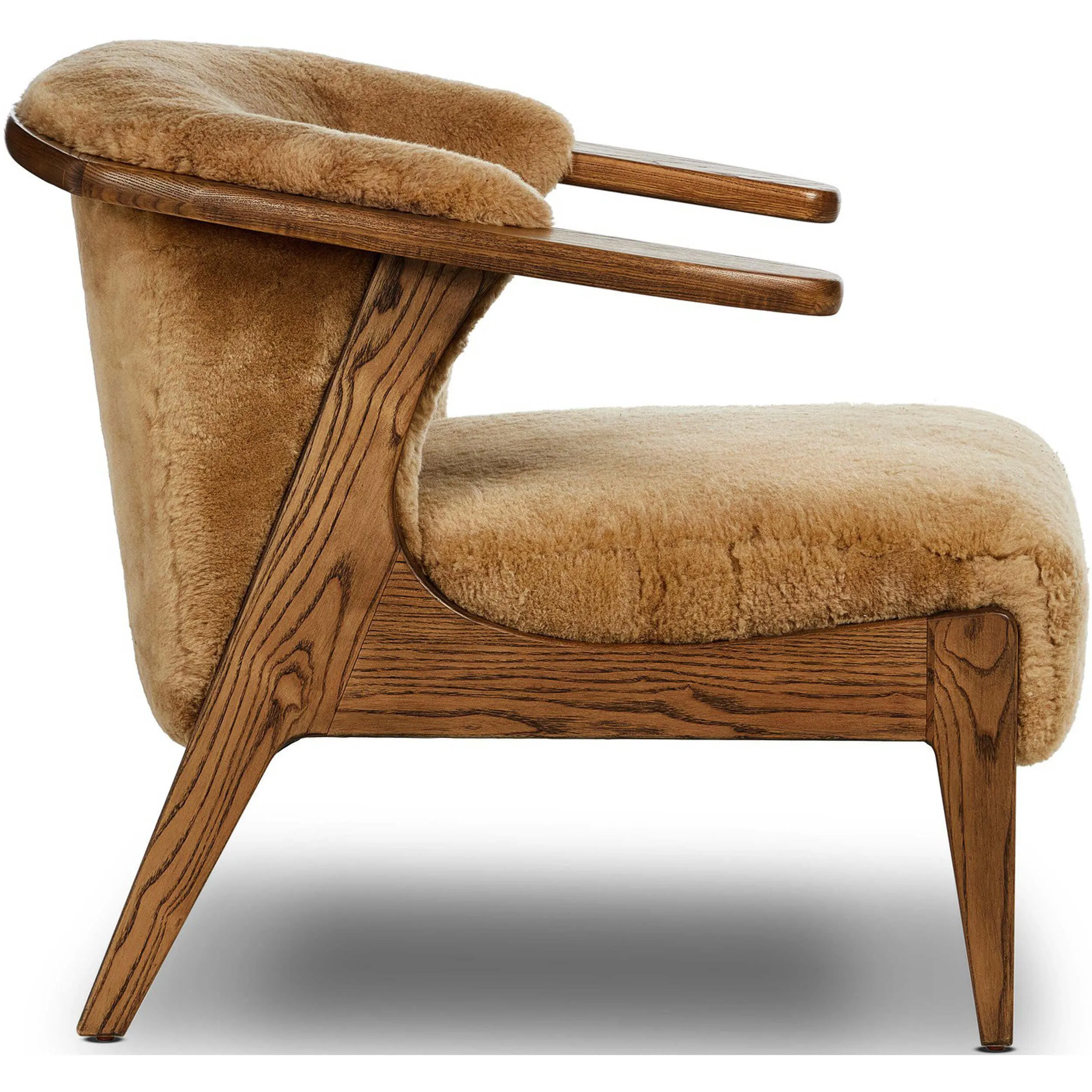 Fabian Chair, Desert Shearling