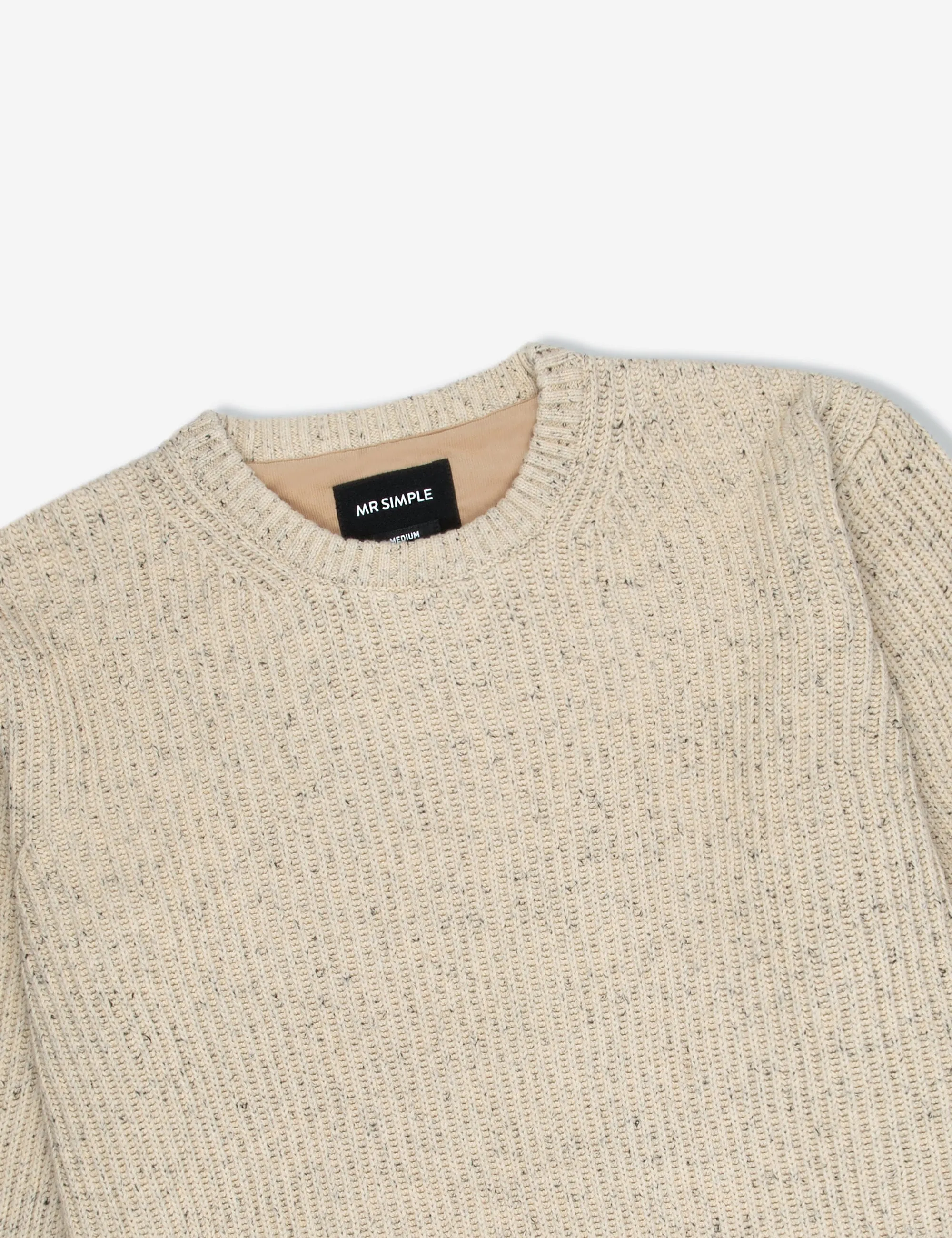 Fisher Chunky Organic Knit - Oatmeal