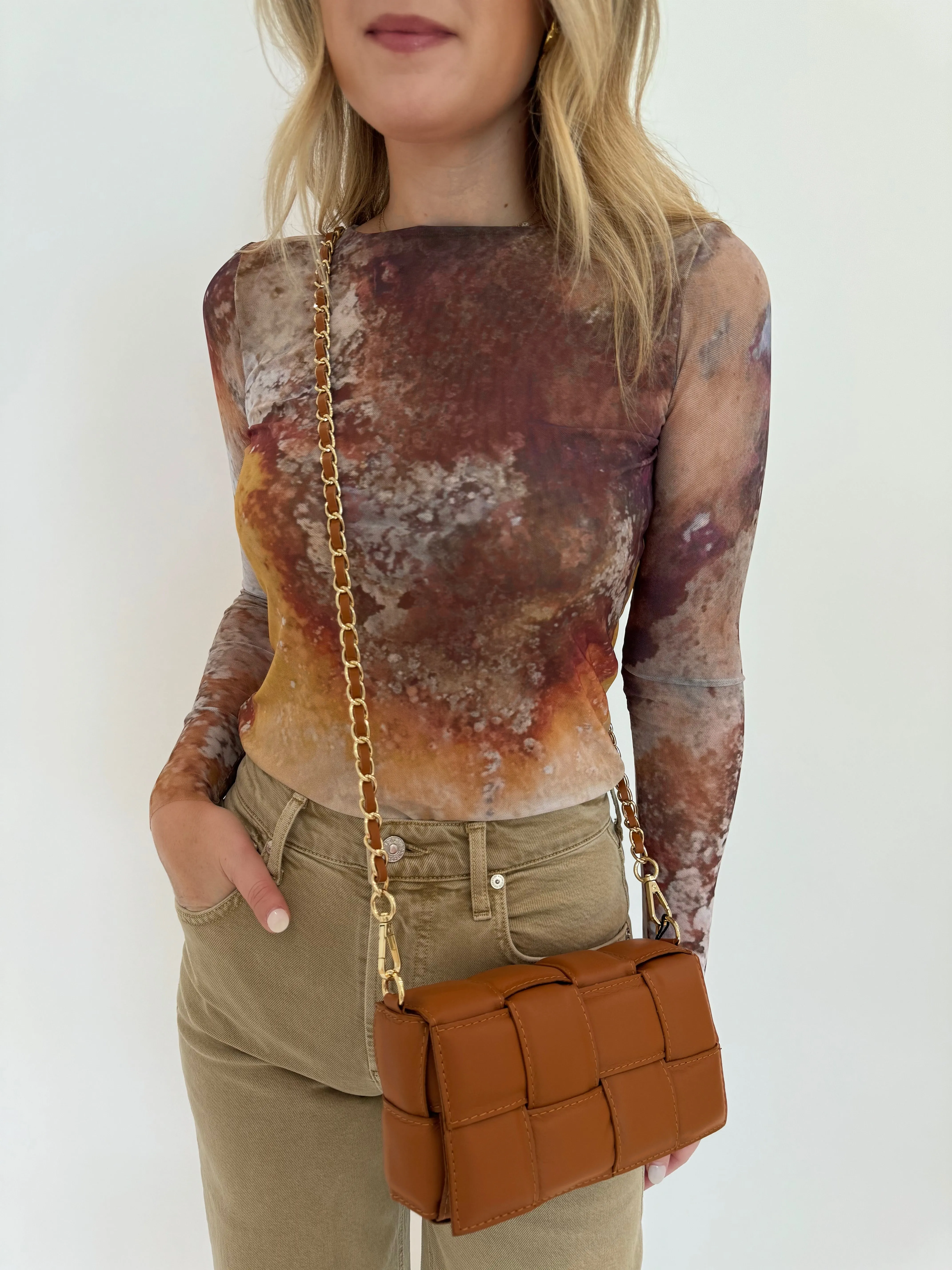 Florence Double Sheer Top - Cavely