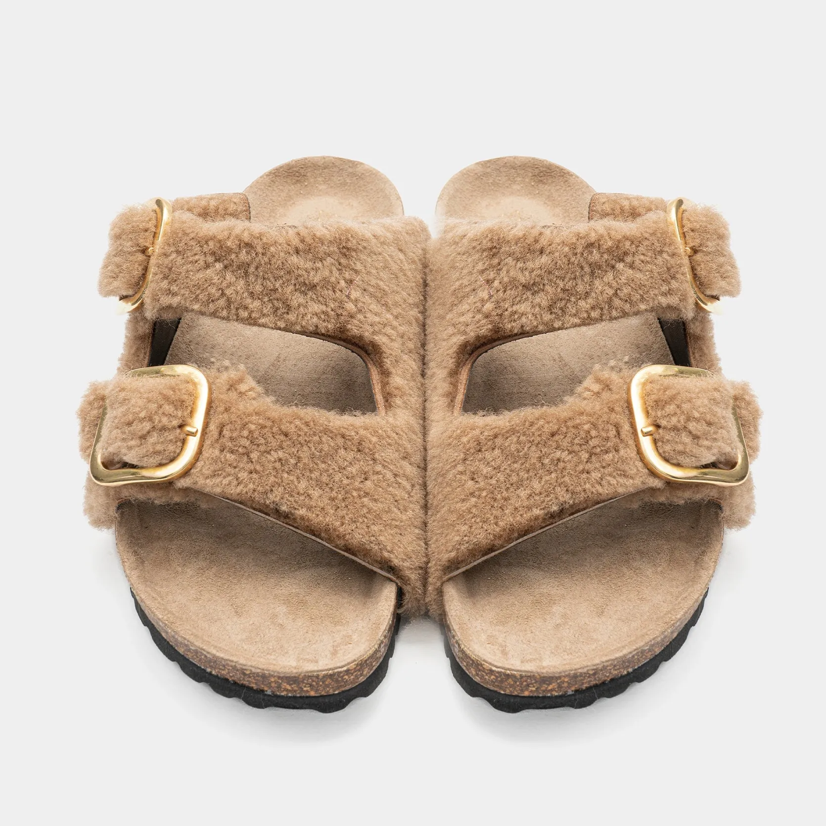 FLORENCE - Slipper in Montone Beige