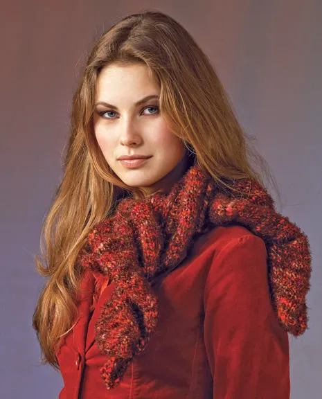 Free Ruffle Scarf Knit Pattern