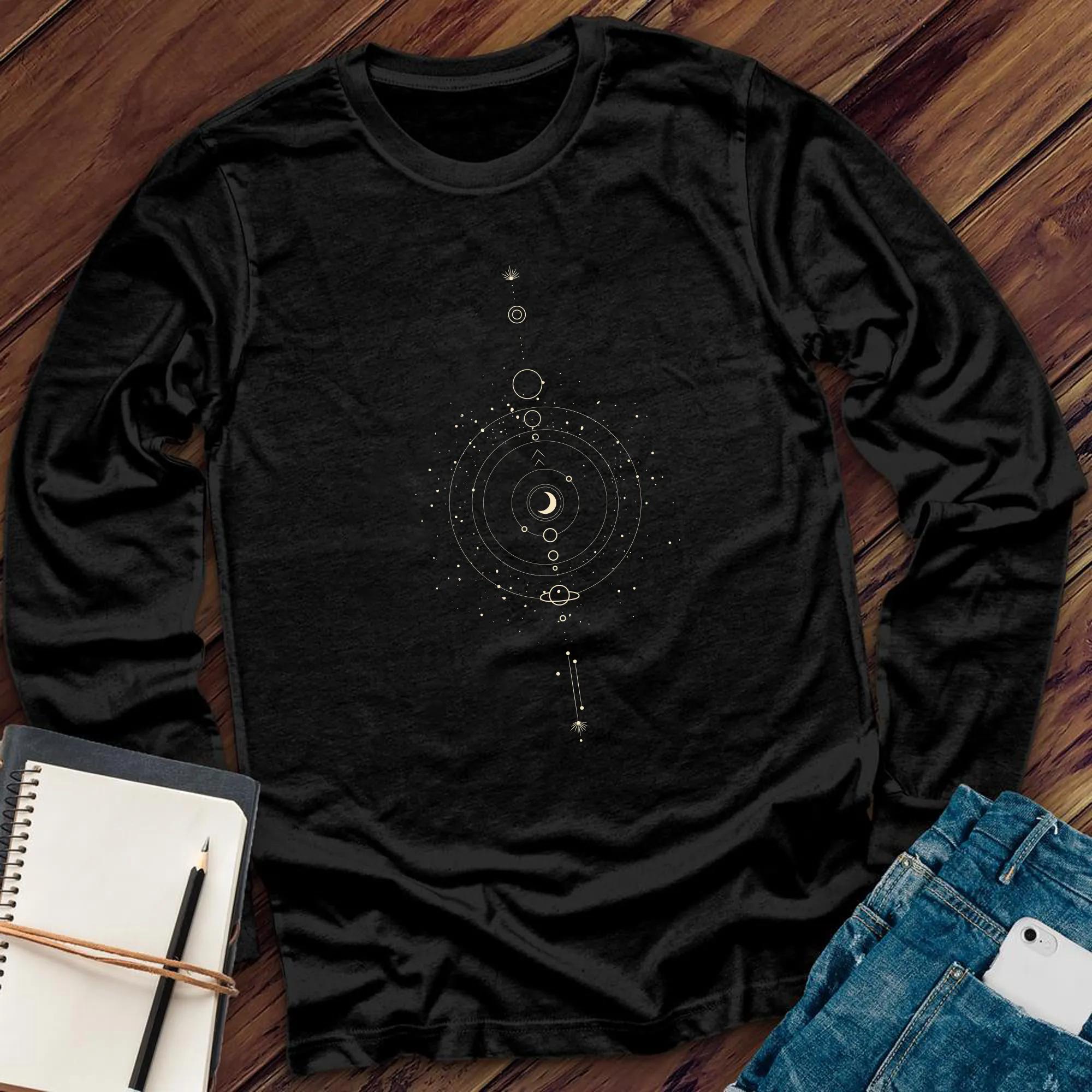 Gem Cosmic Planets Long Sleeve