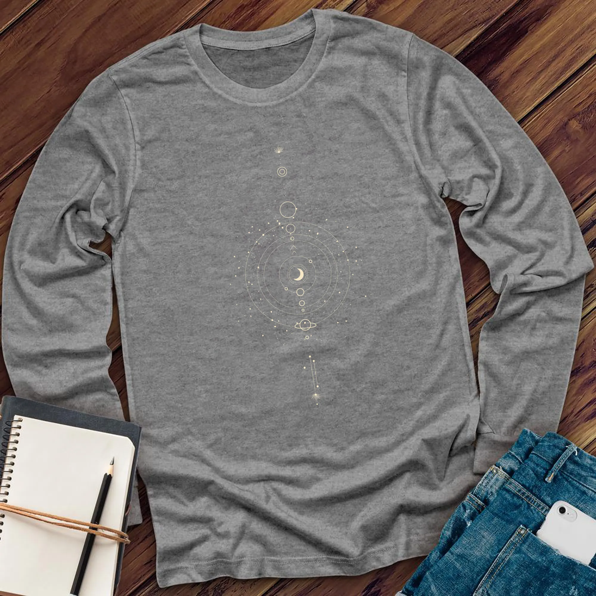 Gem Cosmic Planets Long Sleeve