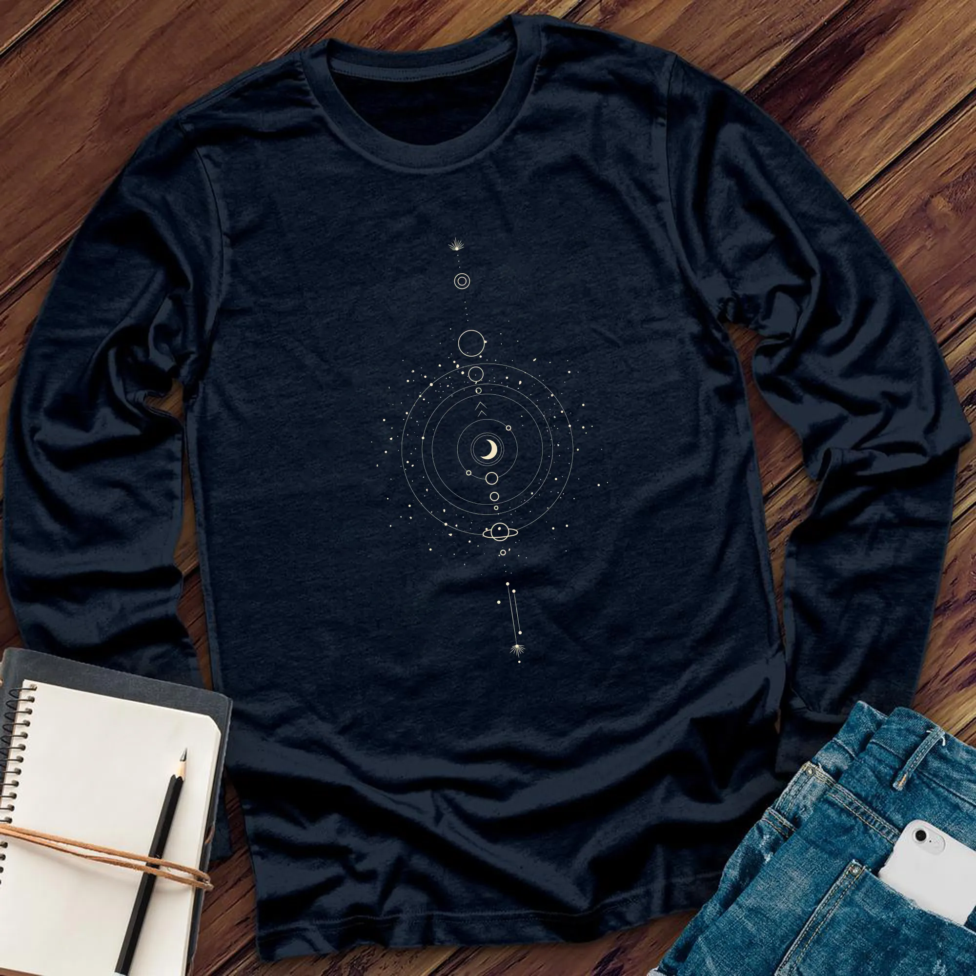 Gem Cosmic Planets Long Sleeve