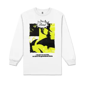 Generational Divide / White Long Sleeve