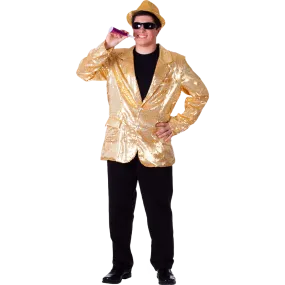 Gold Sequin Jacket - Adults