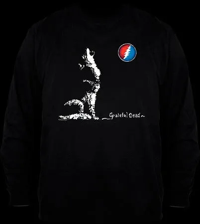 Grateful Dead - Wolf T-Shirt Long Sleeve