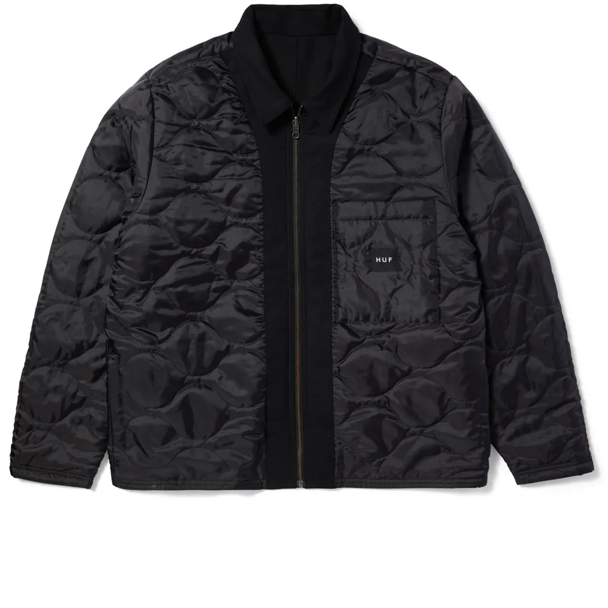 Huf Mason Reversible Shirt Jacket - Black