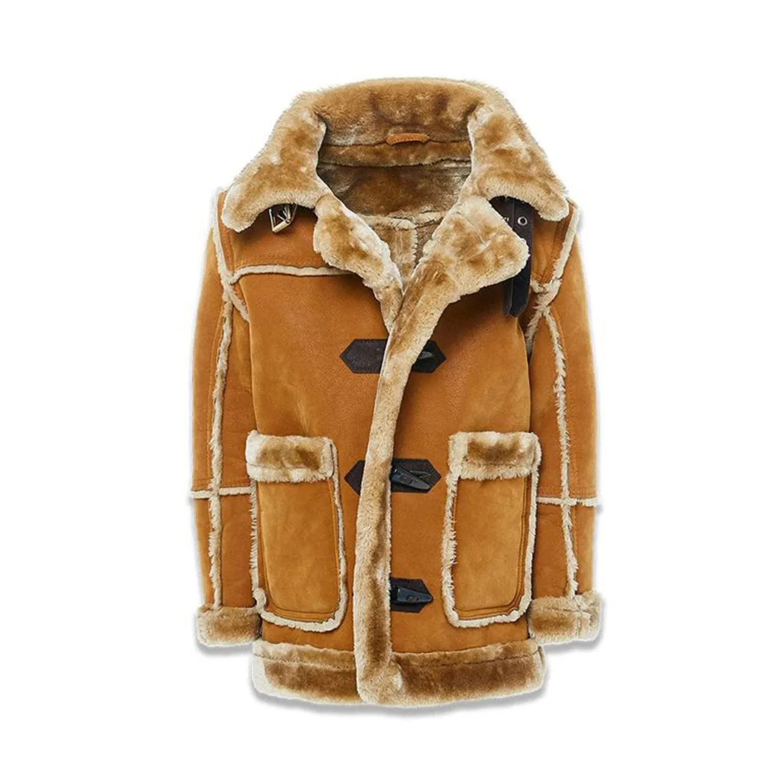 Jordan Craig Denali Shearling Boys Jacket Cognac