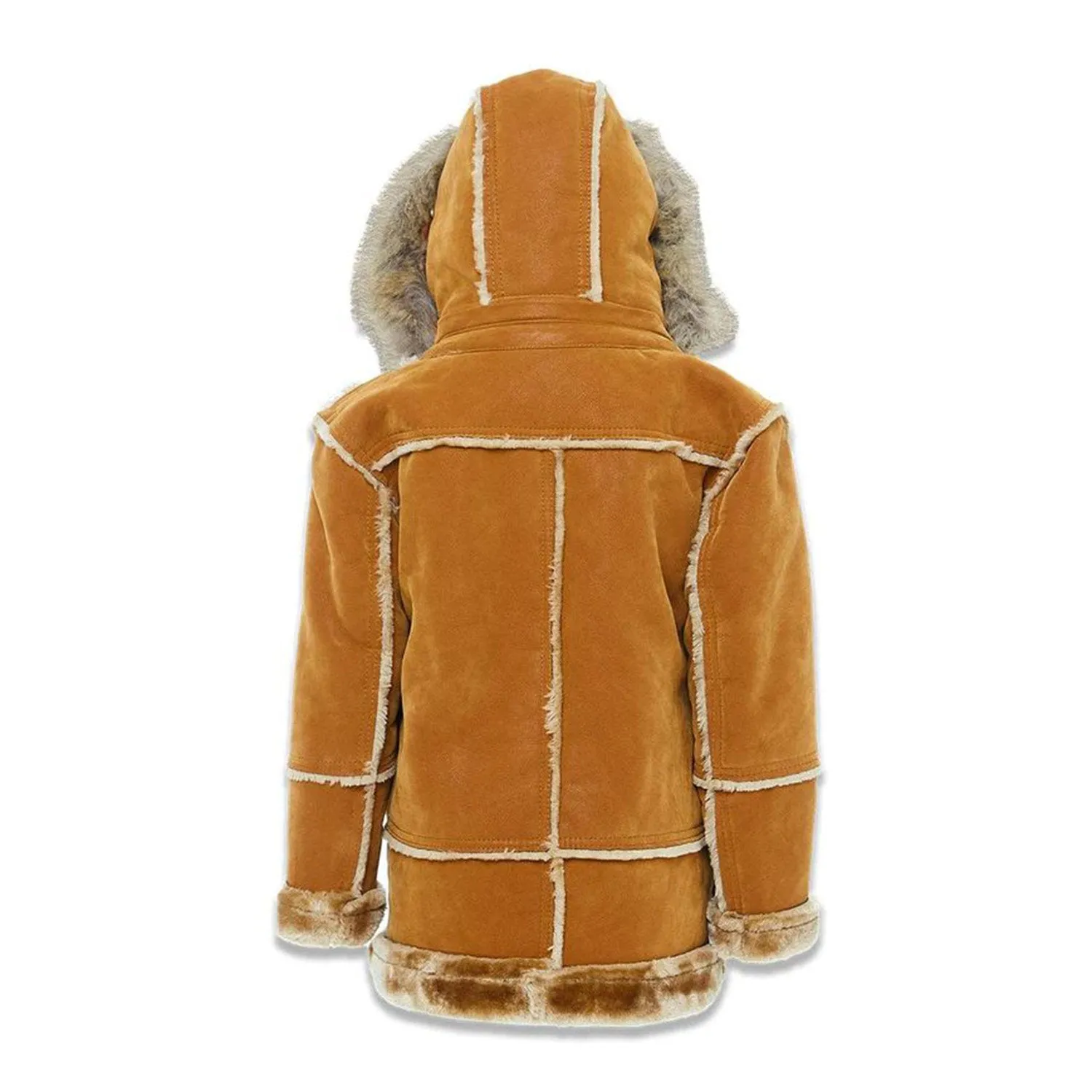 Jordan Craig Denali Shearling Boys Jacket Cognac