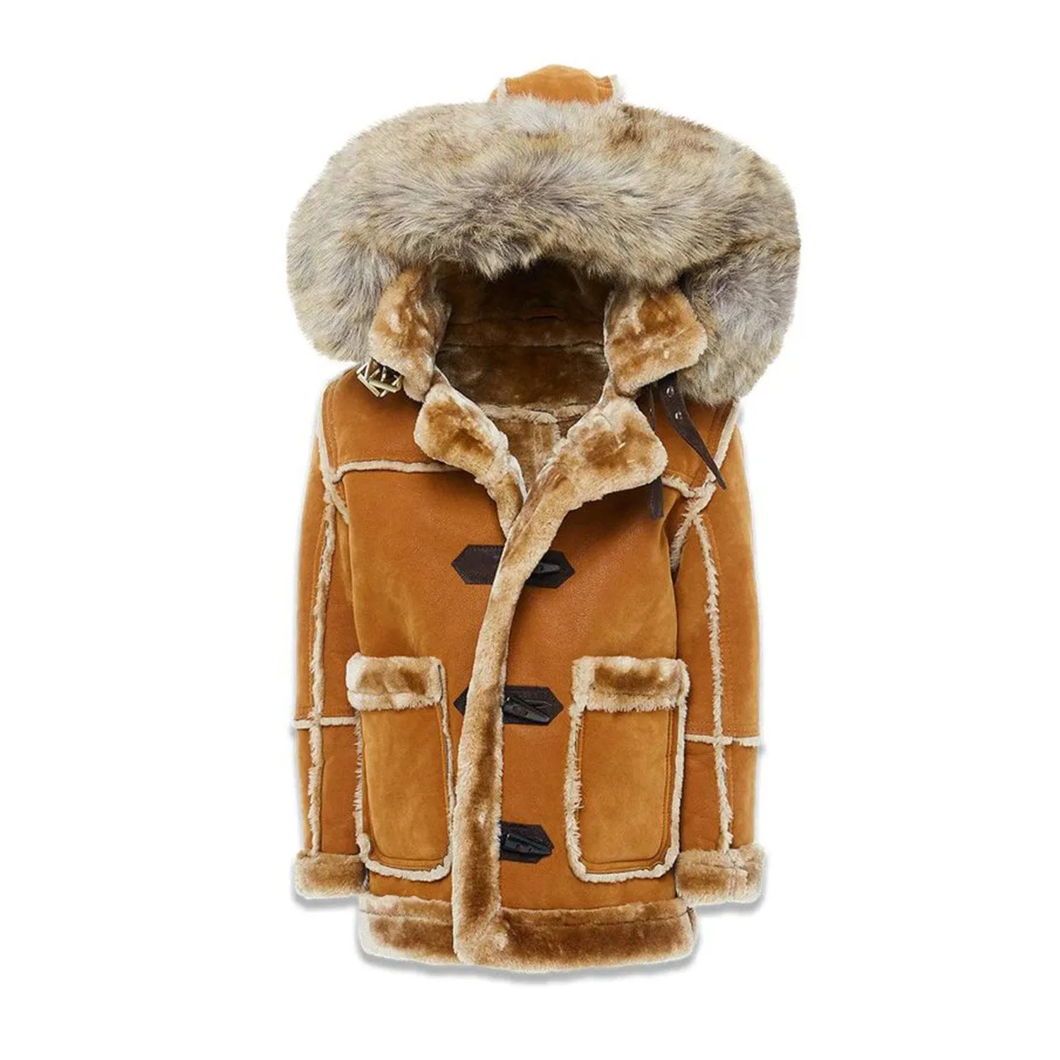 Jordan Craig Denali Shearling Boys Jacket Cognac