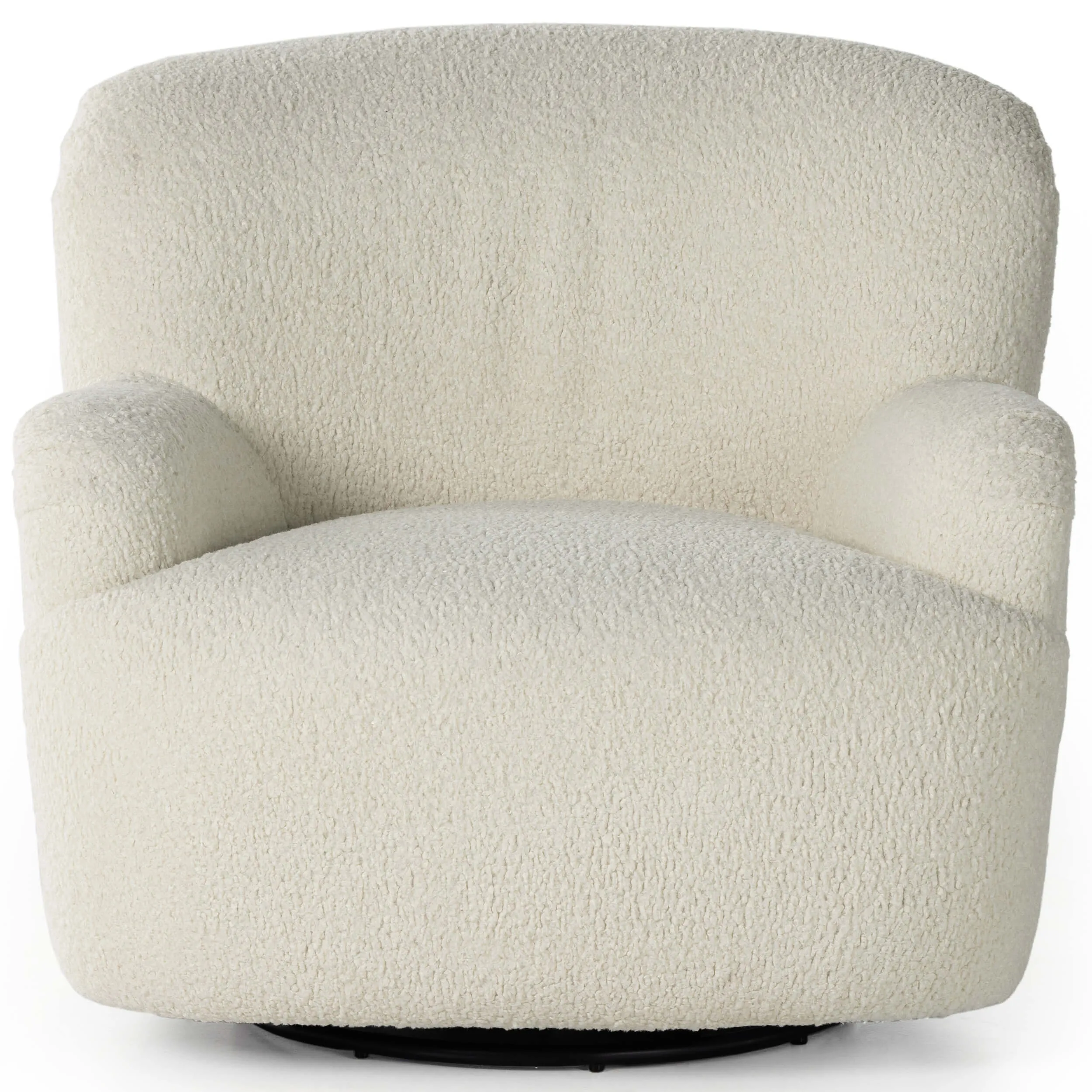 Kadon Swivel Chair, Sheepskin Natural