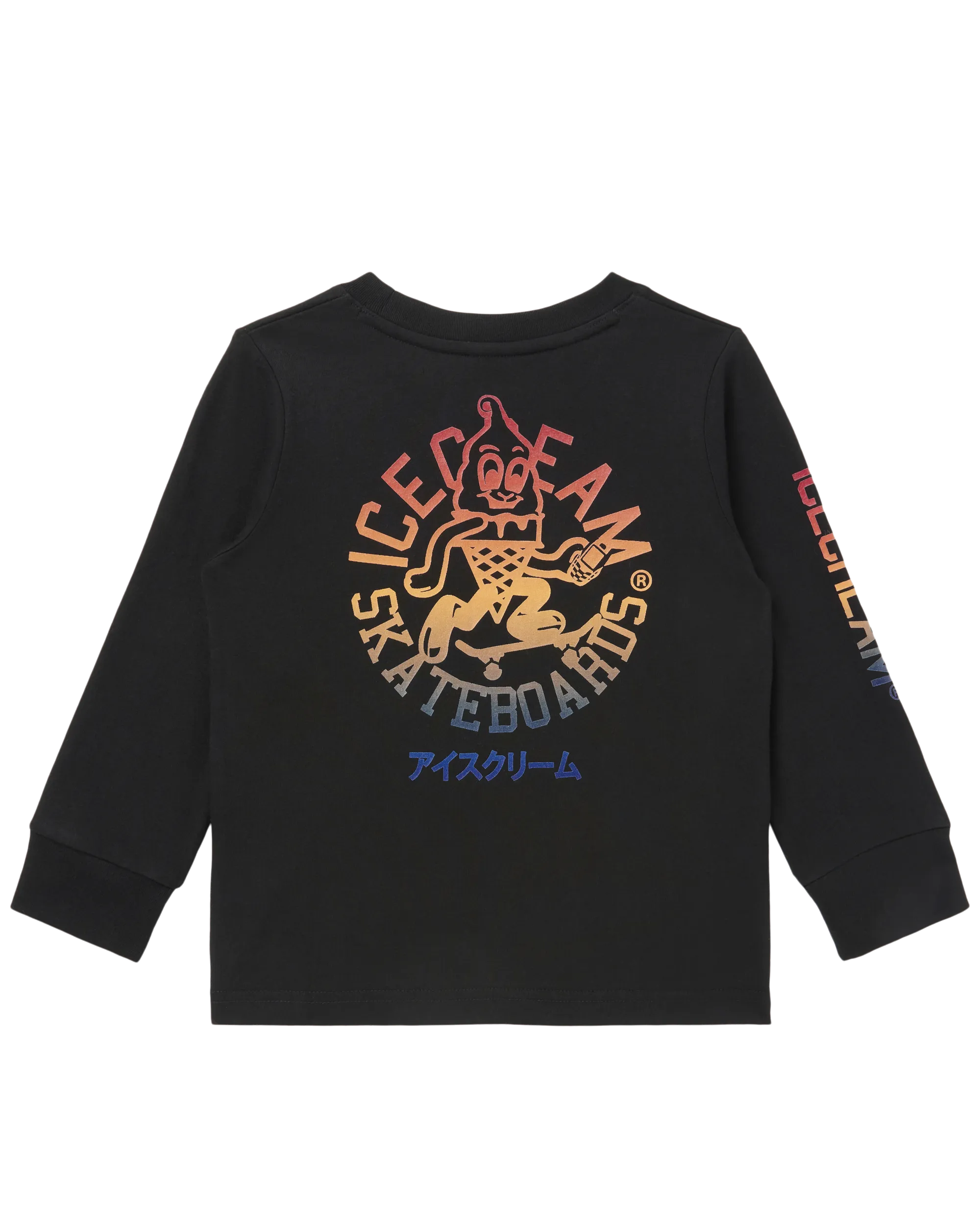 Kids Icecream Skateboards Long-Sleeve Tee