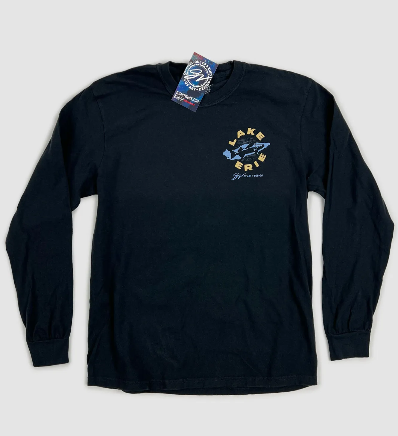 Lake Erie Fishing Long Sleeve T shirt