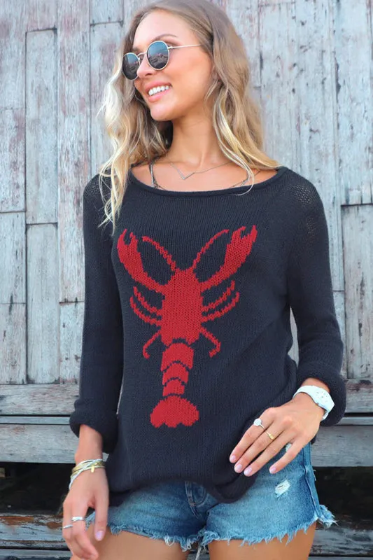 Lobster Roll V- Neck Cotton