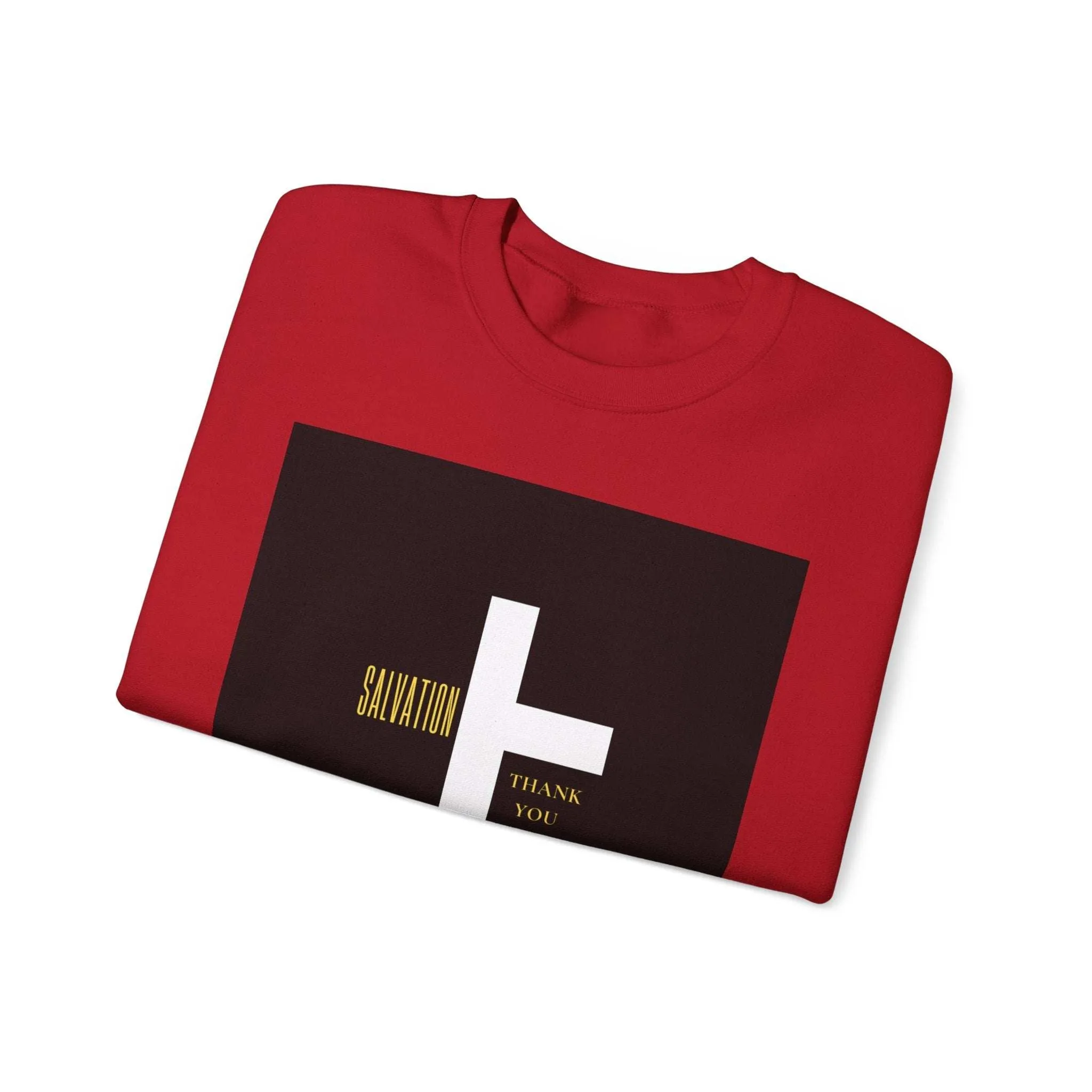 Long Sleeve Salvation Thank You Jesus Sweatshirt