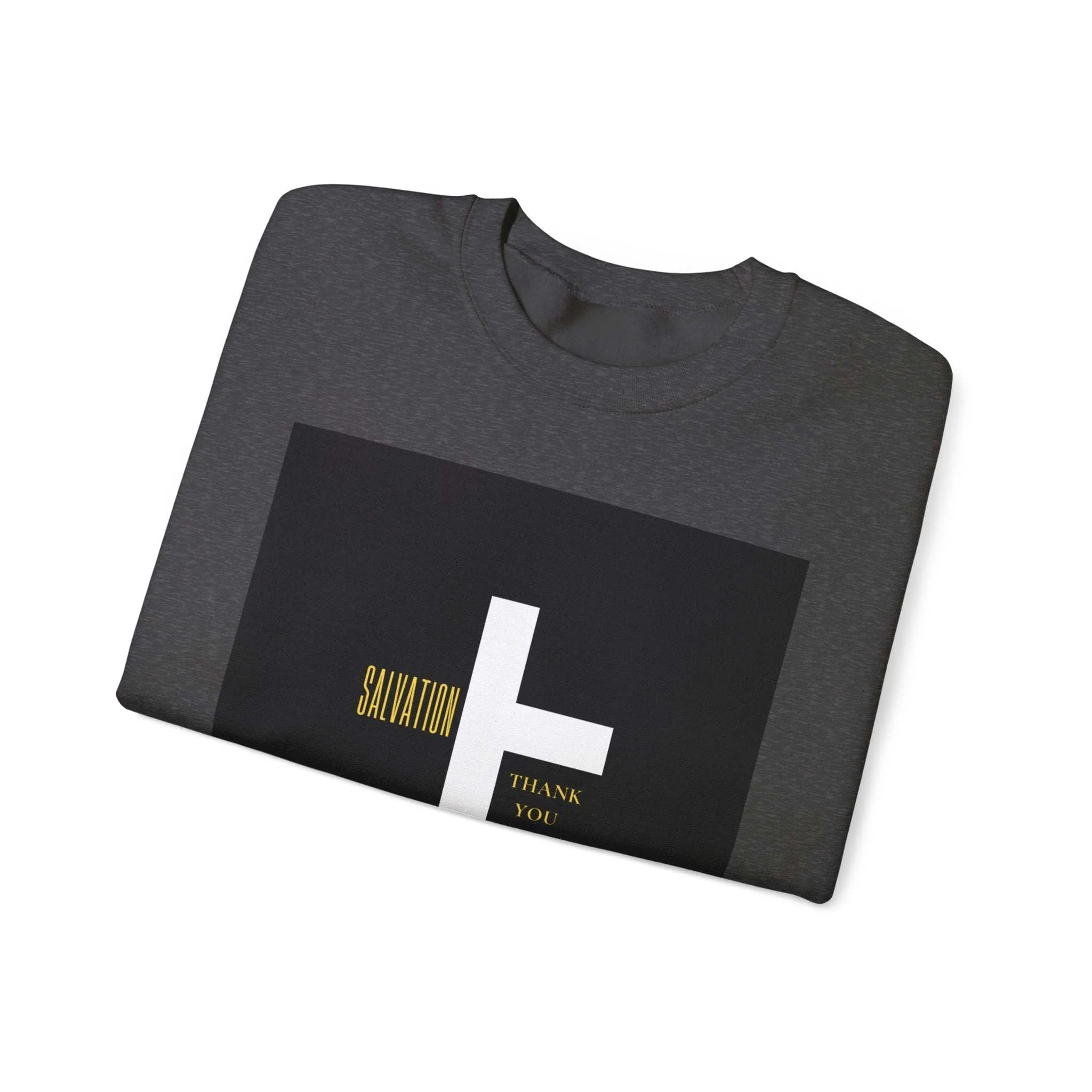 Long Sleeve Salvation Thank You Jesus Sweatshirt