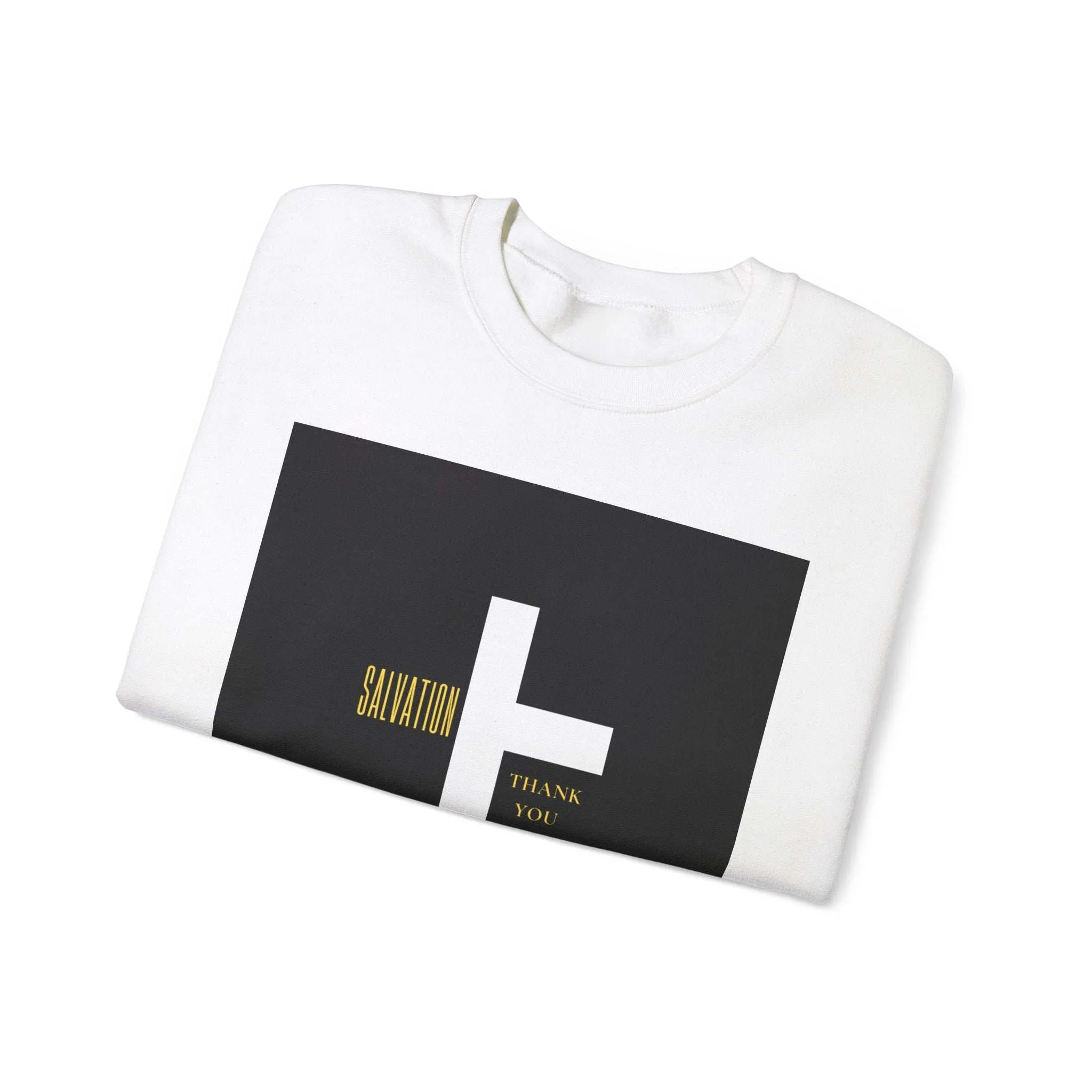 Long Sleeve Salvation Thank You Jesus Sweatshirt