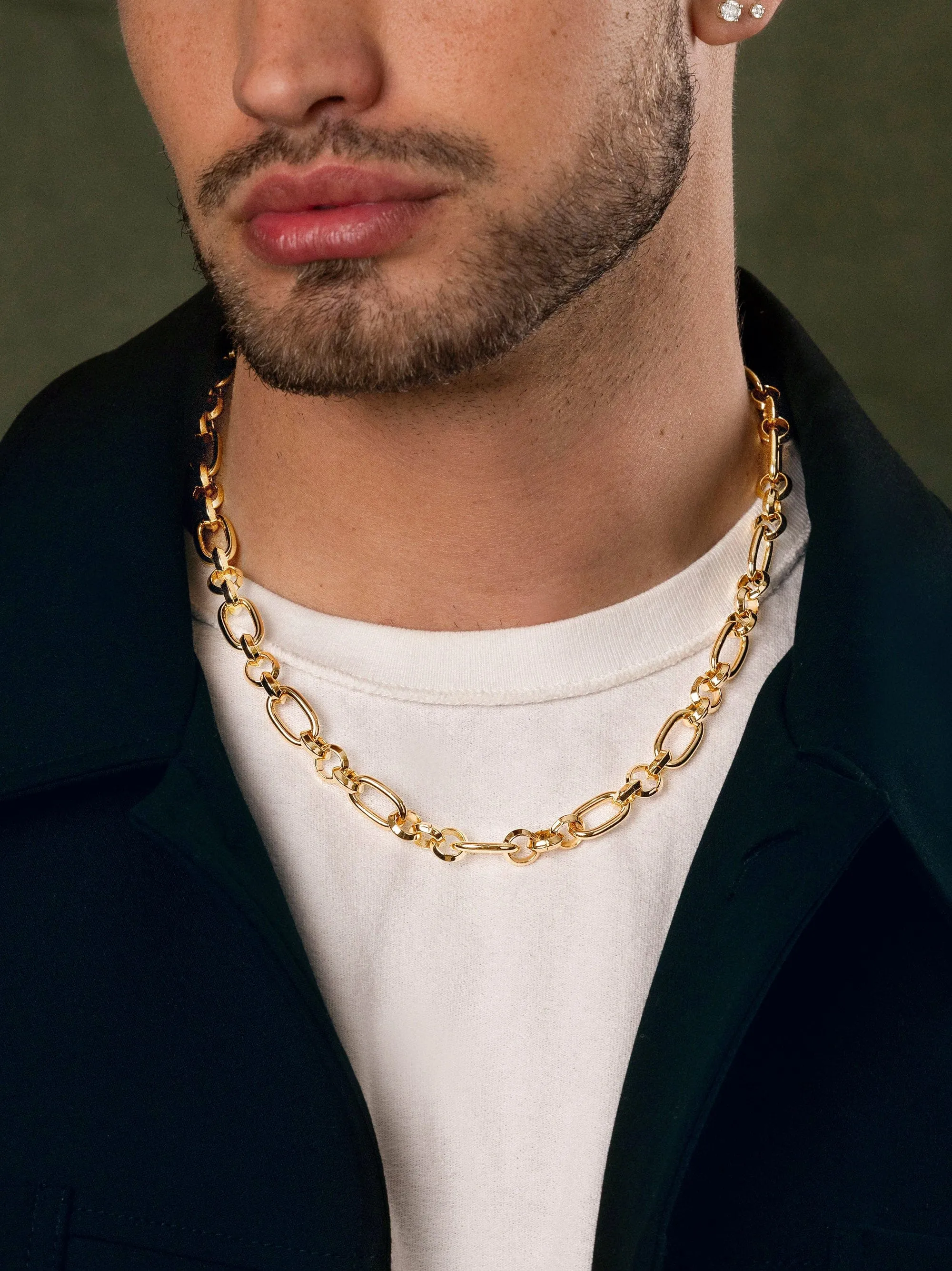 Men's Chunky T-Bar Chain