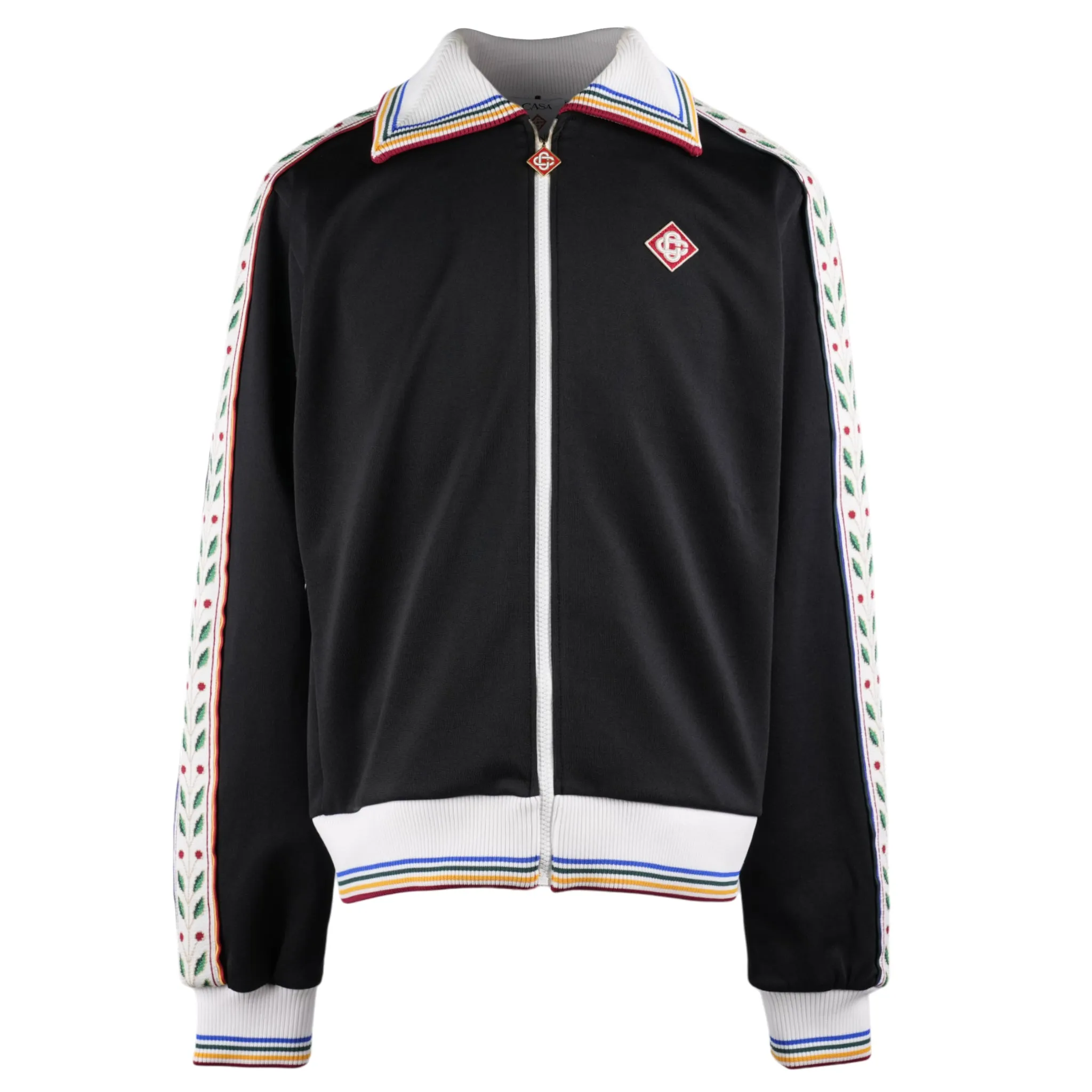 MENS LAUREL TRACK JACKET / CSB001:BLACK