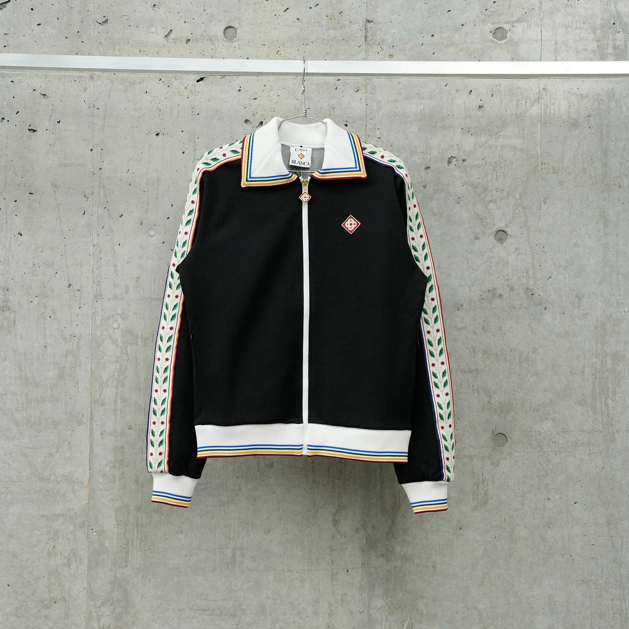 MENS LAUREL TRACK JACKET / CSB001:BLACK